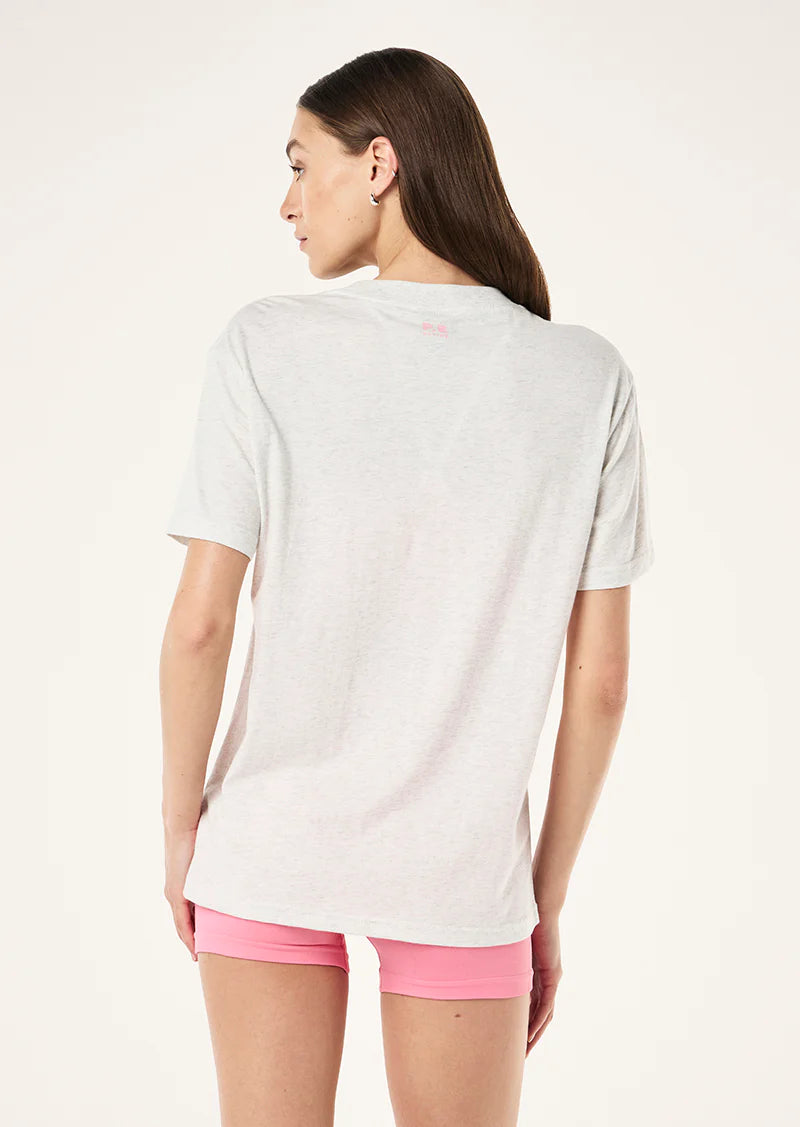 Heritage tee, grey marle