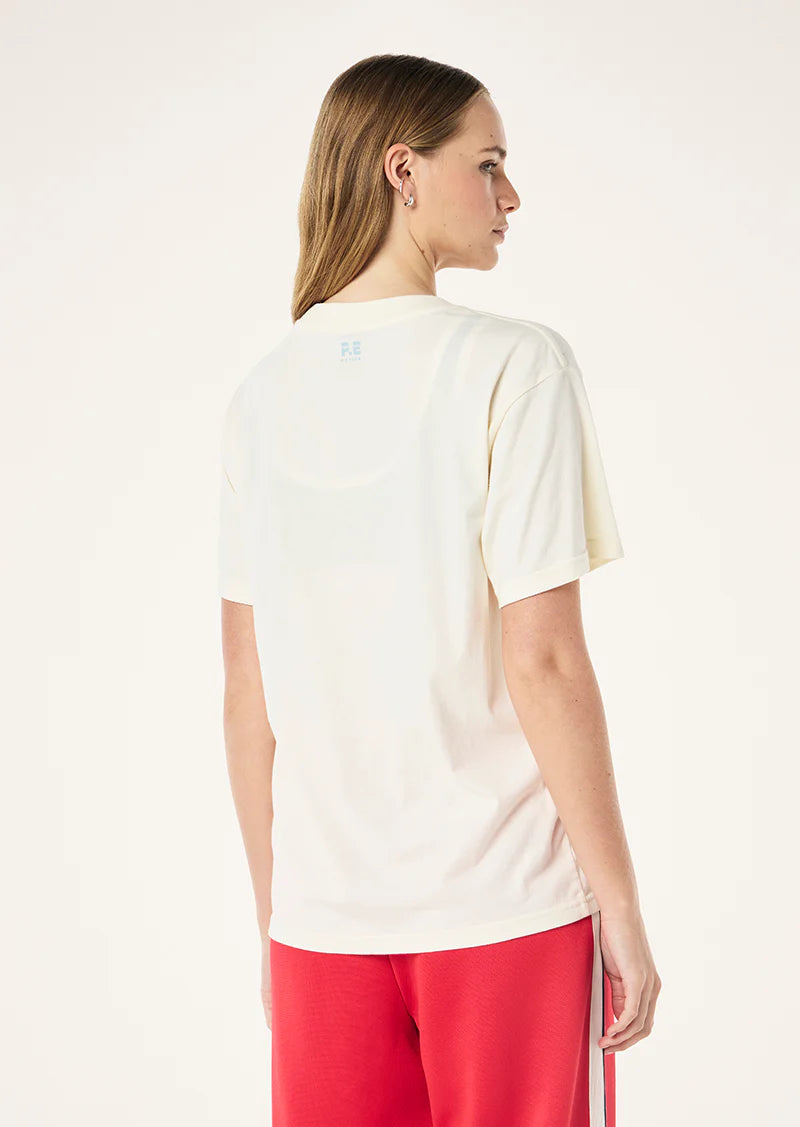 Heritage tee, whisper white