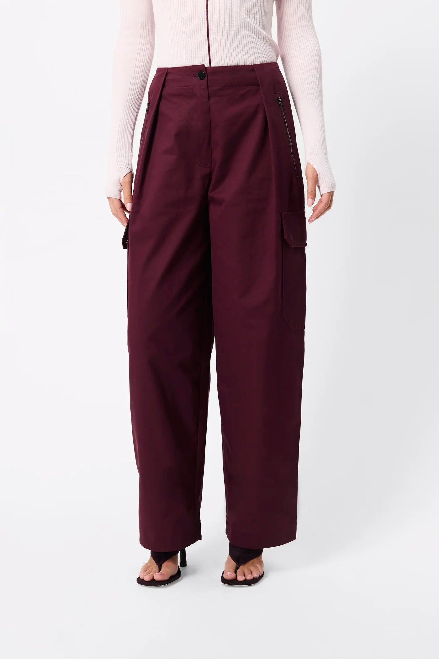 Hamilton pant, burgandy