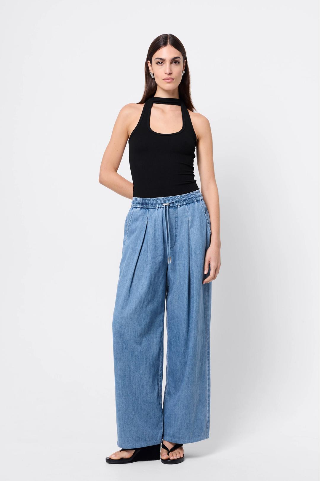 High tide pant, blue