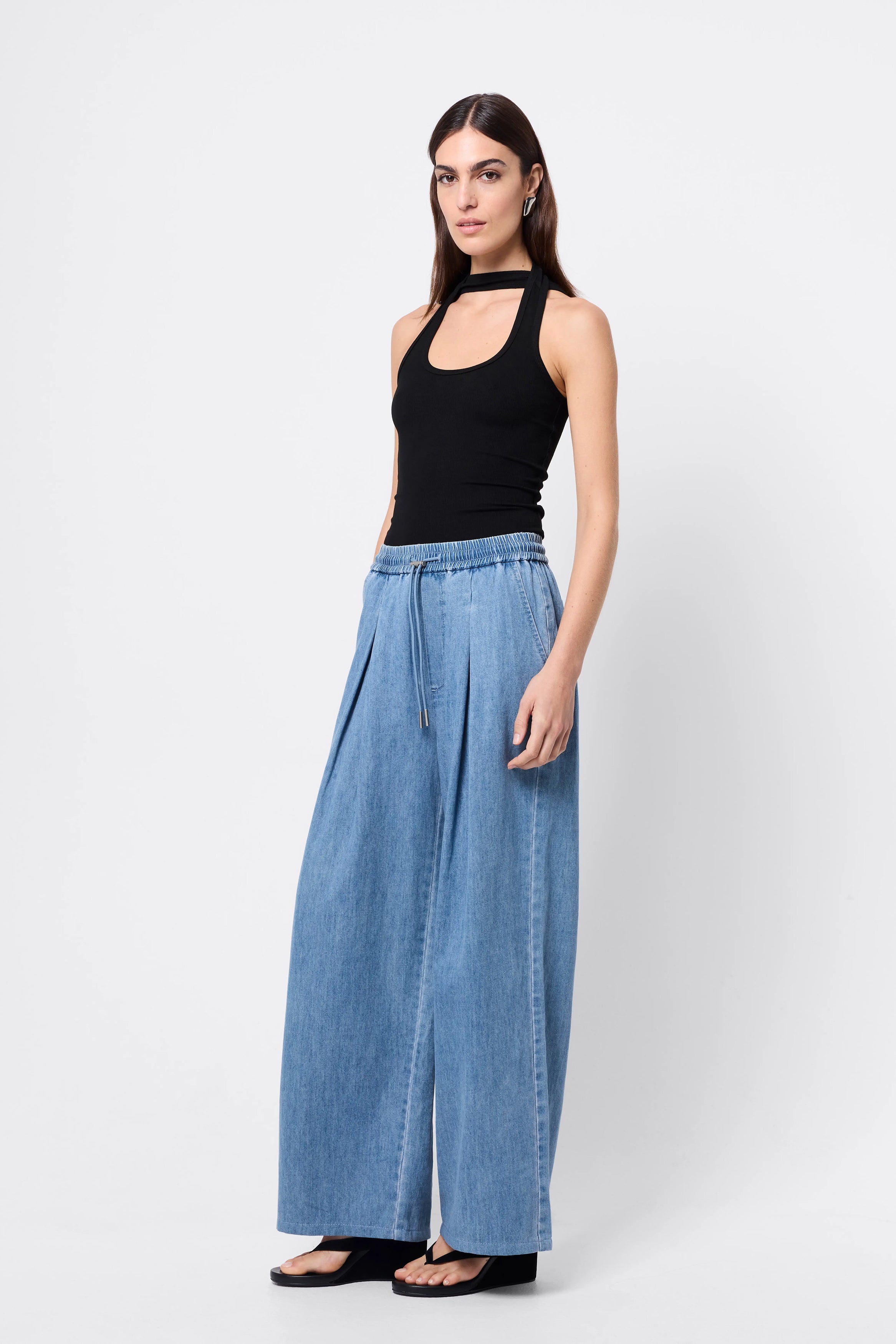 High tide pant, blue