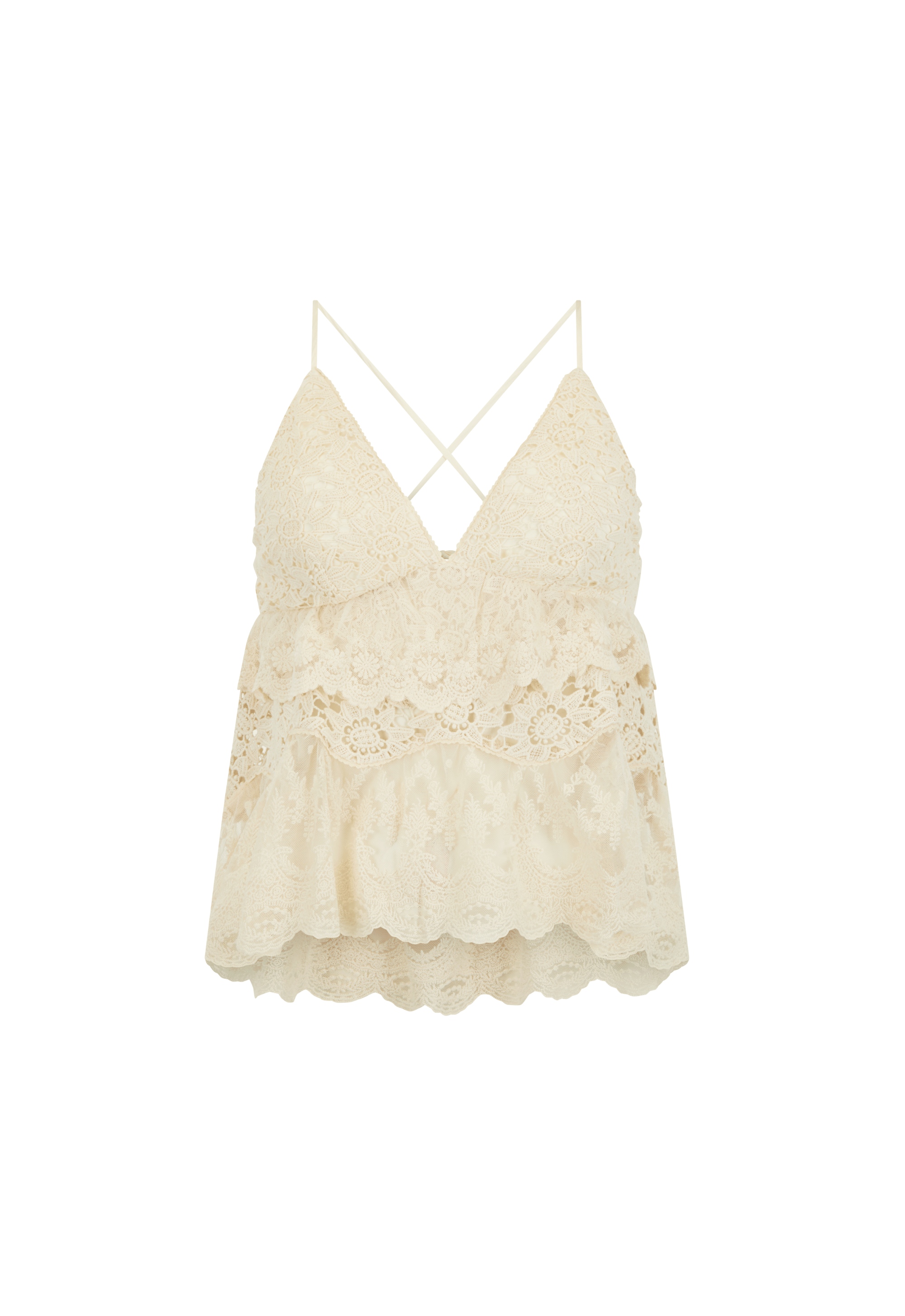 Irma lace halter