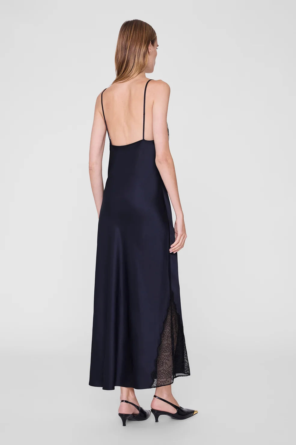 Judy Dress, Navy and Black
