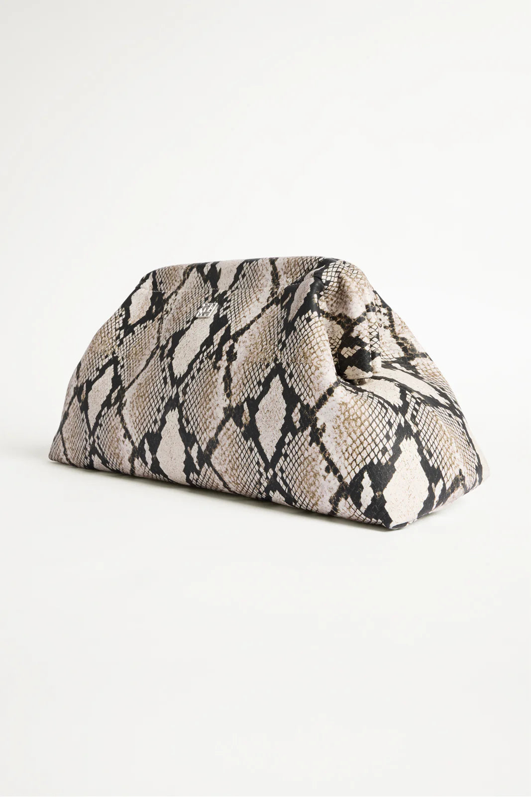 Viper clutch, snake print