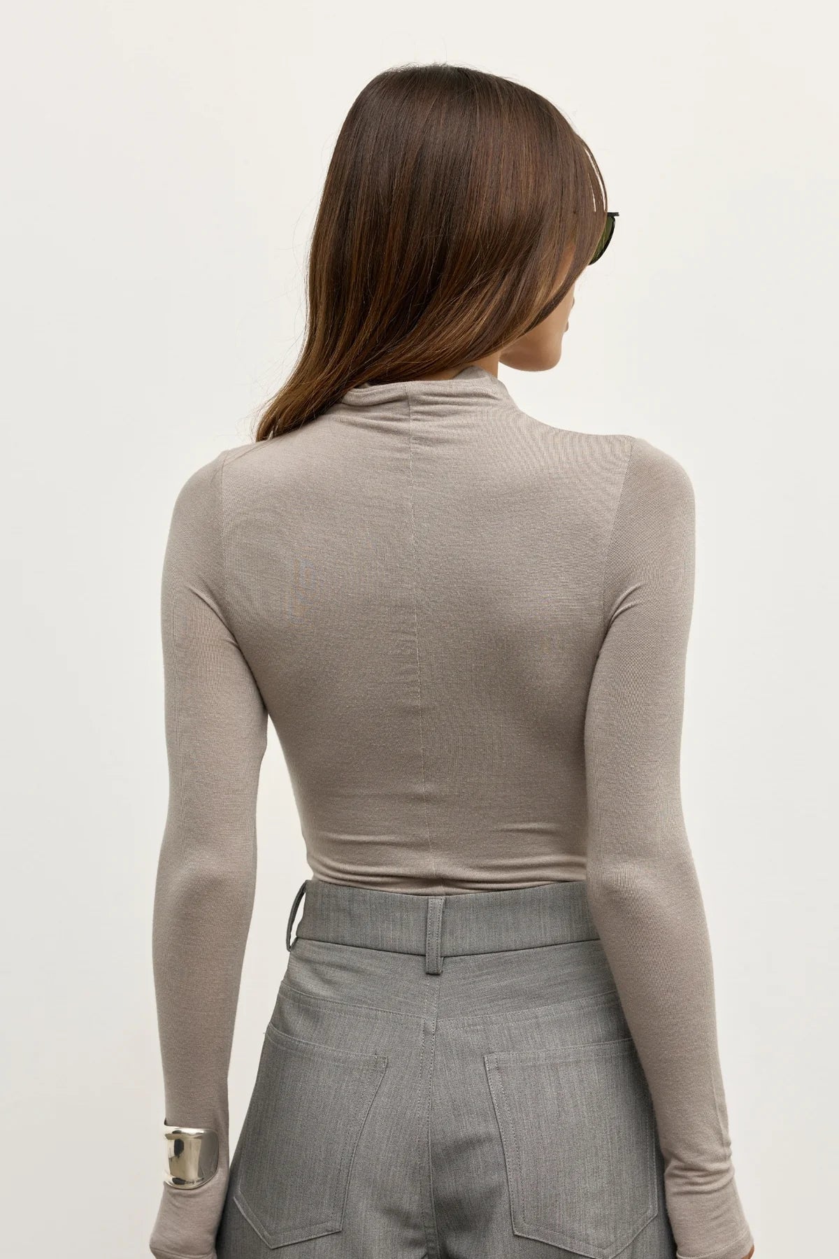 Kelsie bodysuit, dove grey