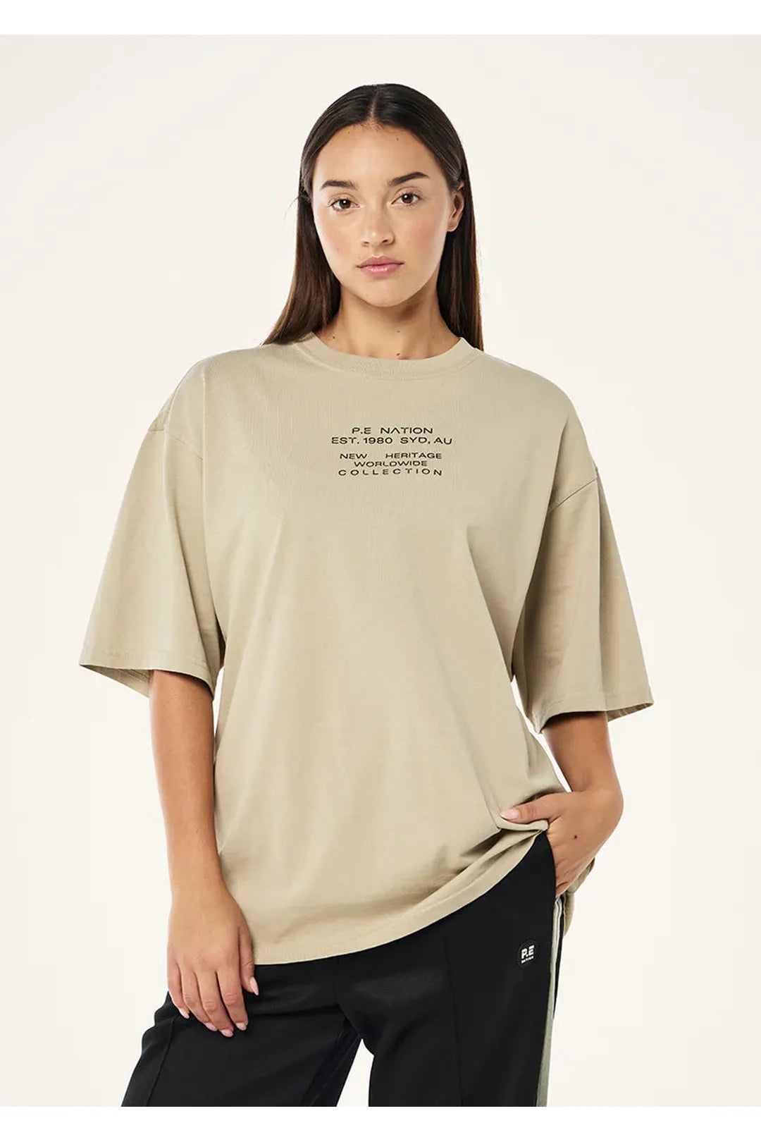 lamont tee, washed biscuit