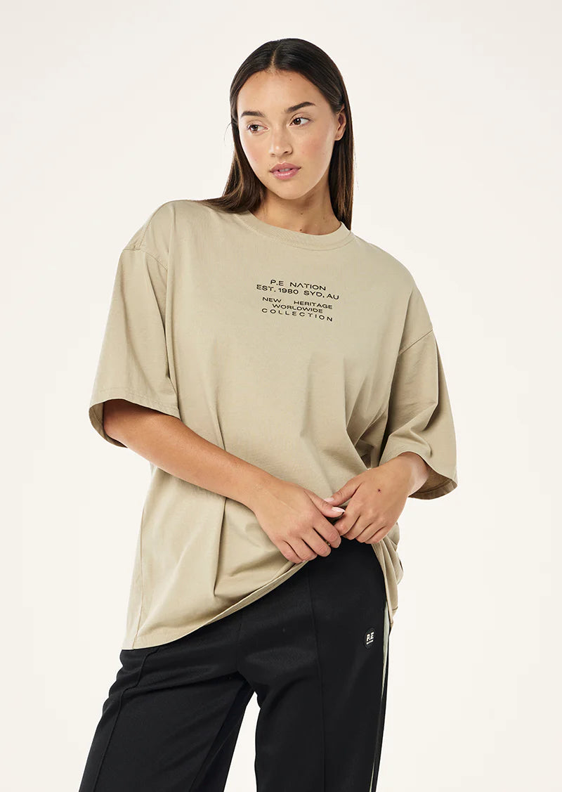 lamont tee, washed biscuit