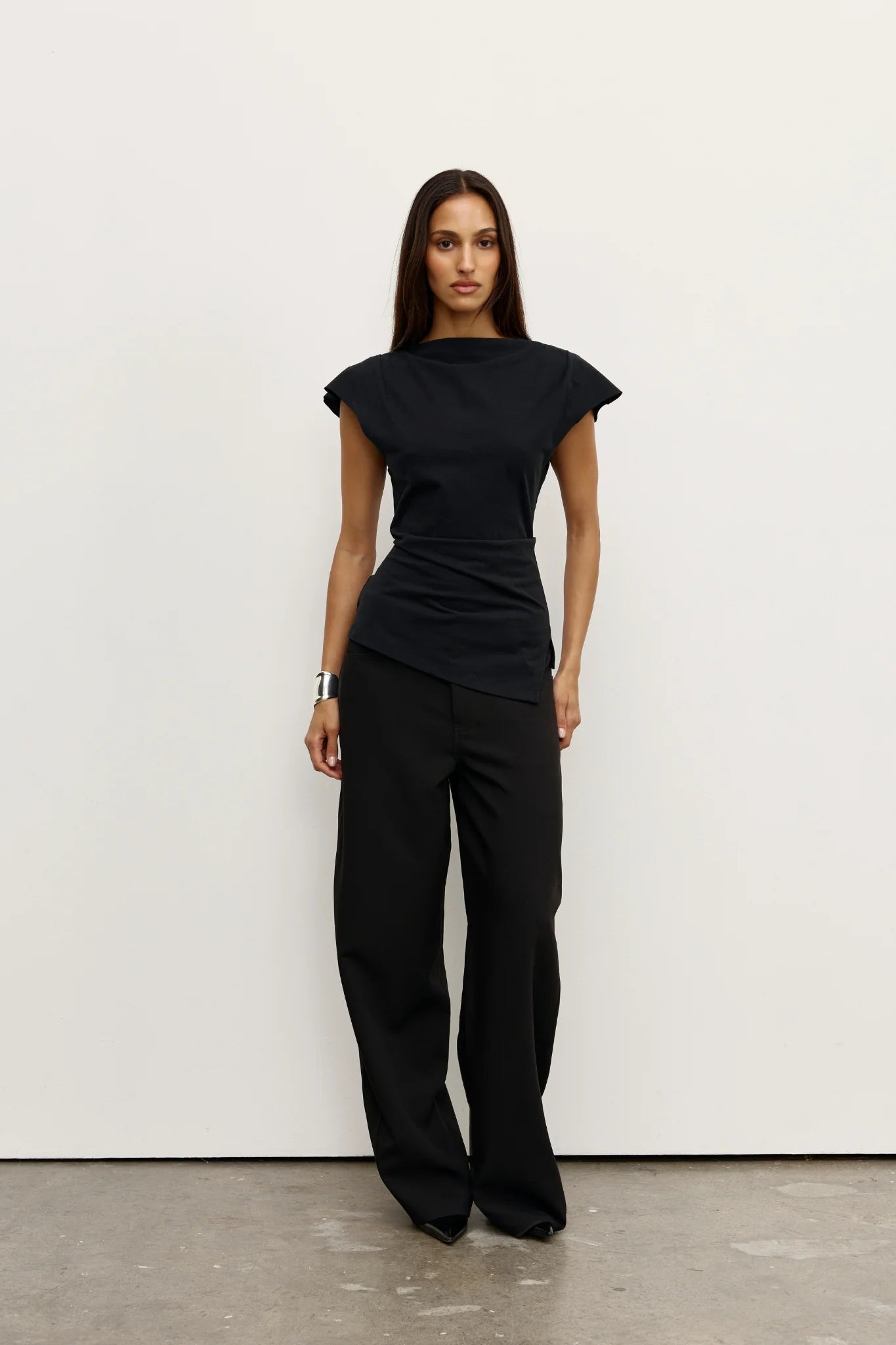 Liana top, black