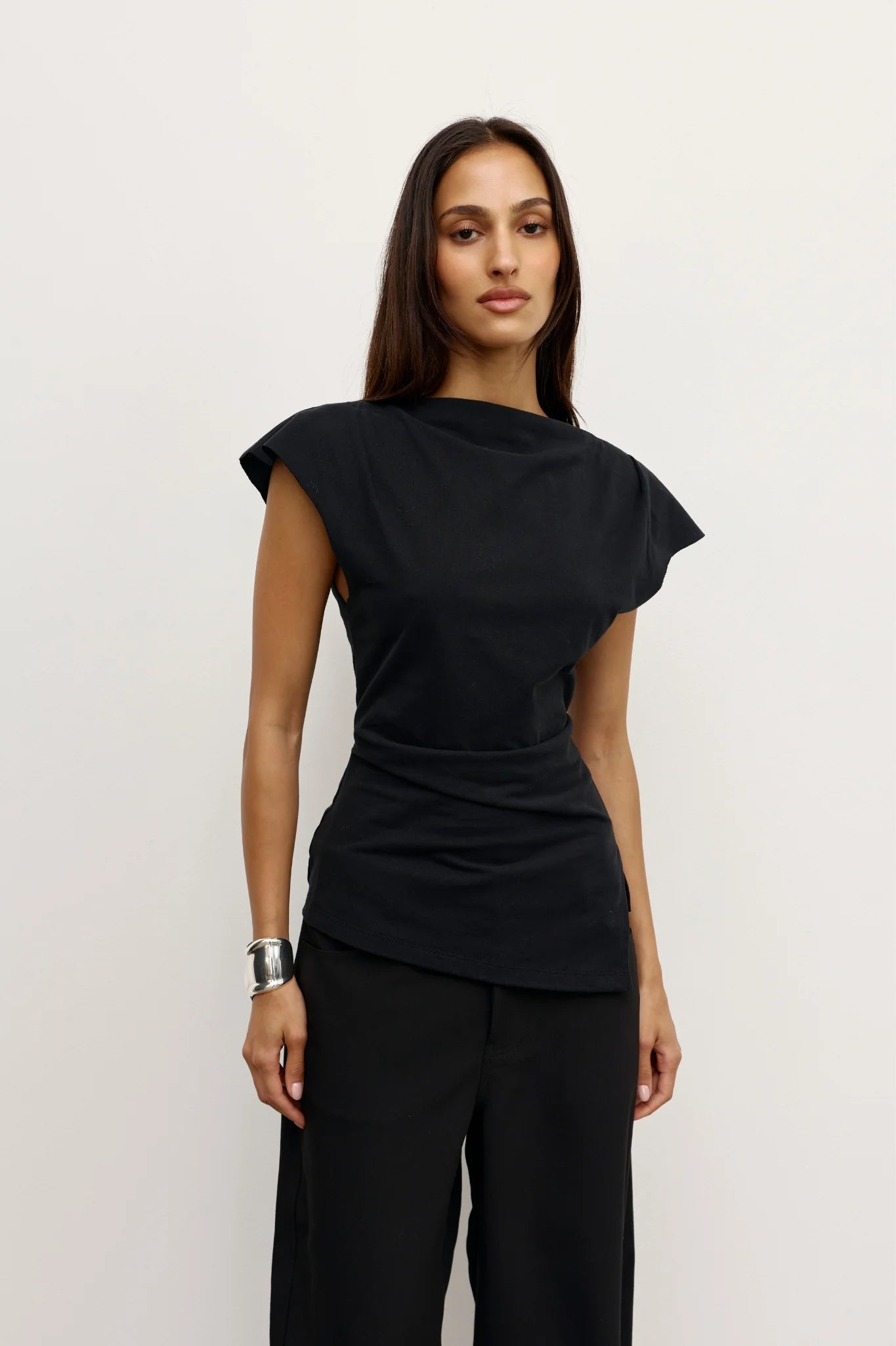 Liana top, black