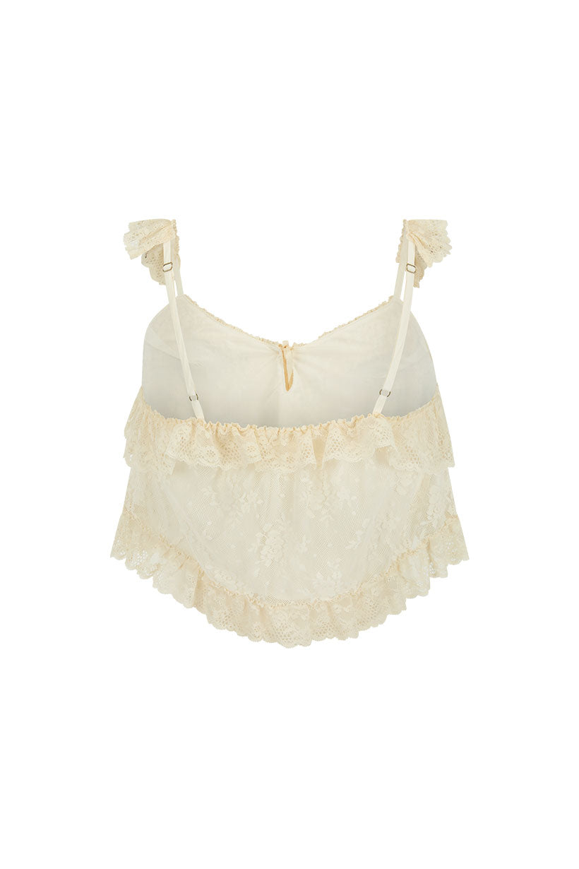 Labyrinth lace cami