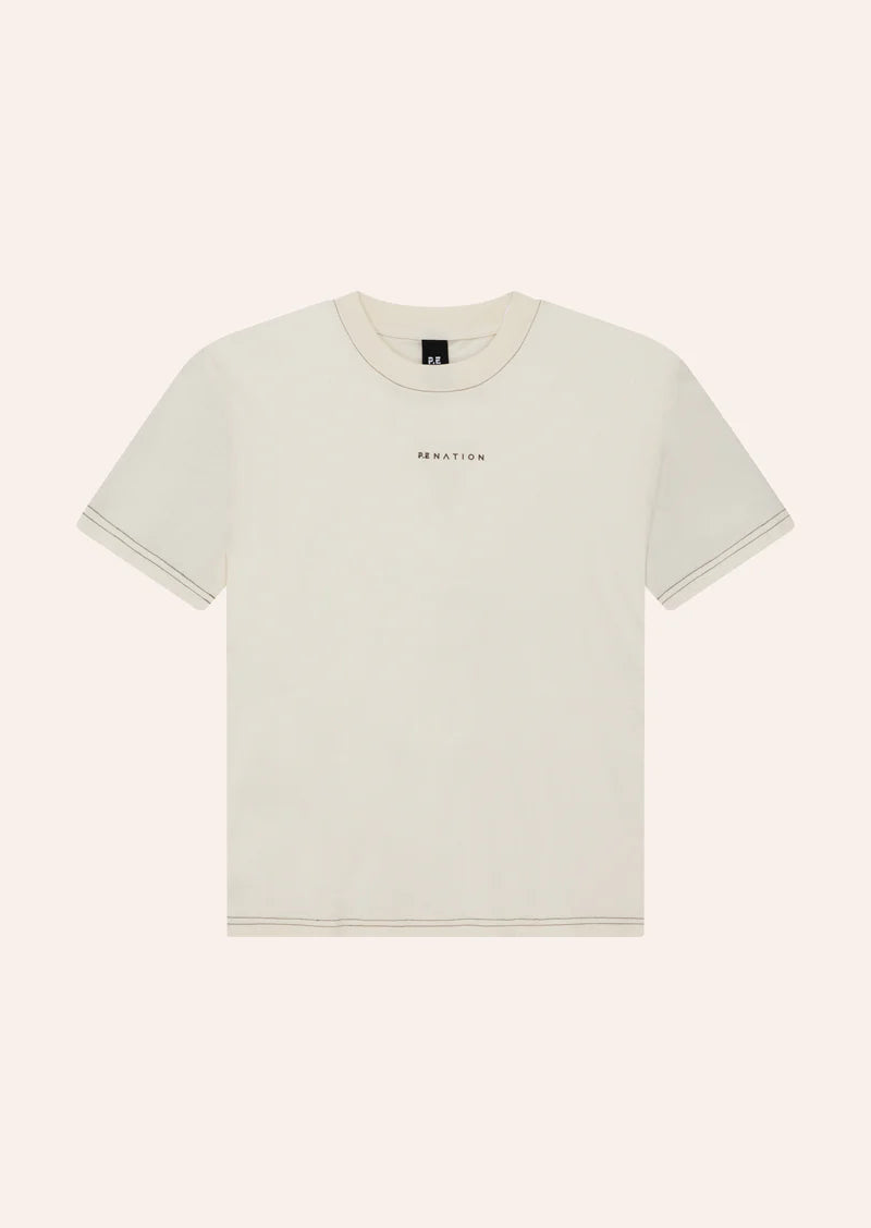 Shift tee, whisper white