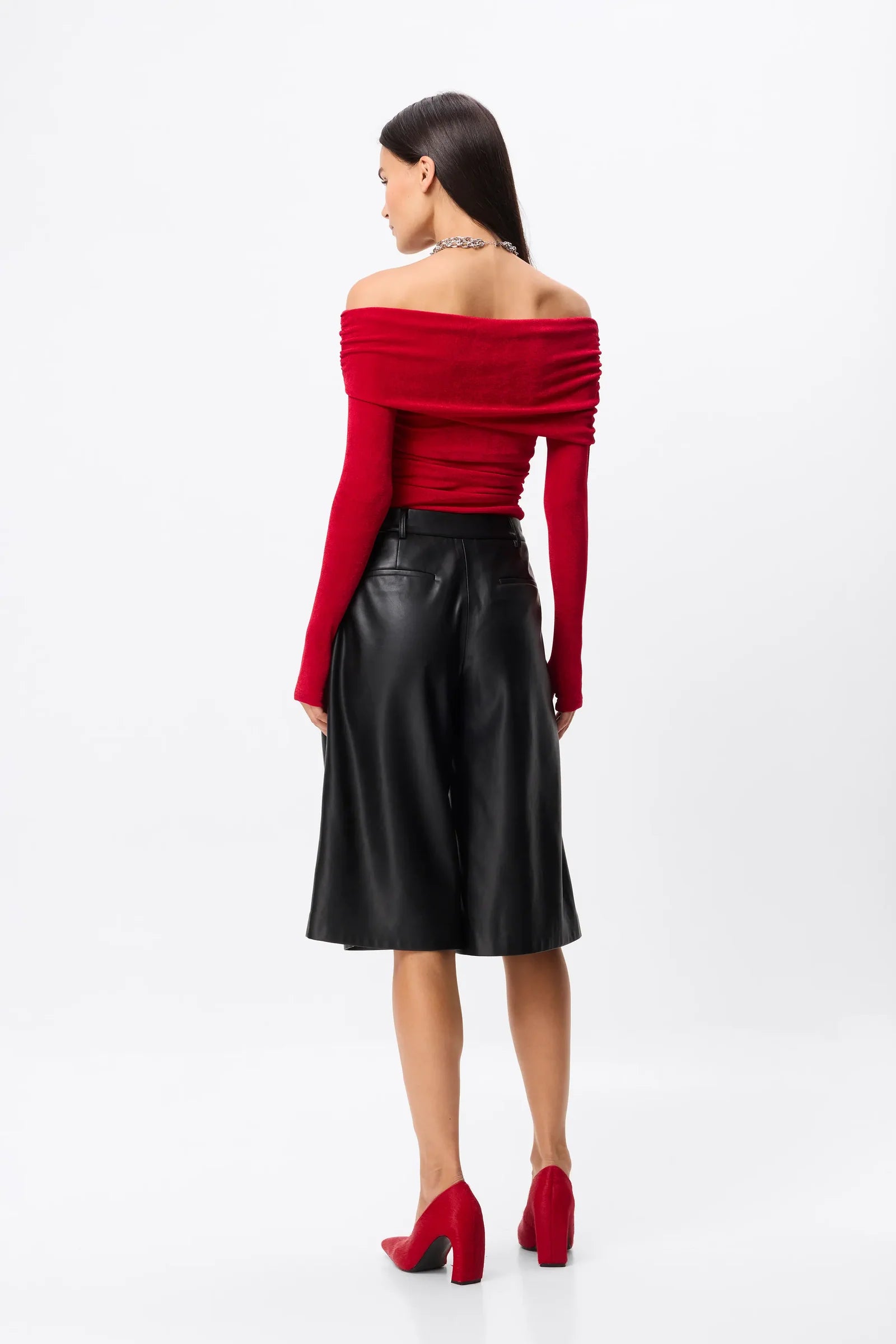 Olympia top, rouge