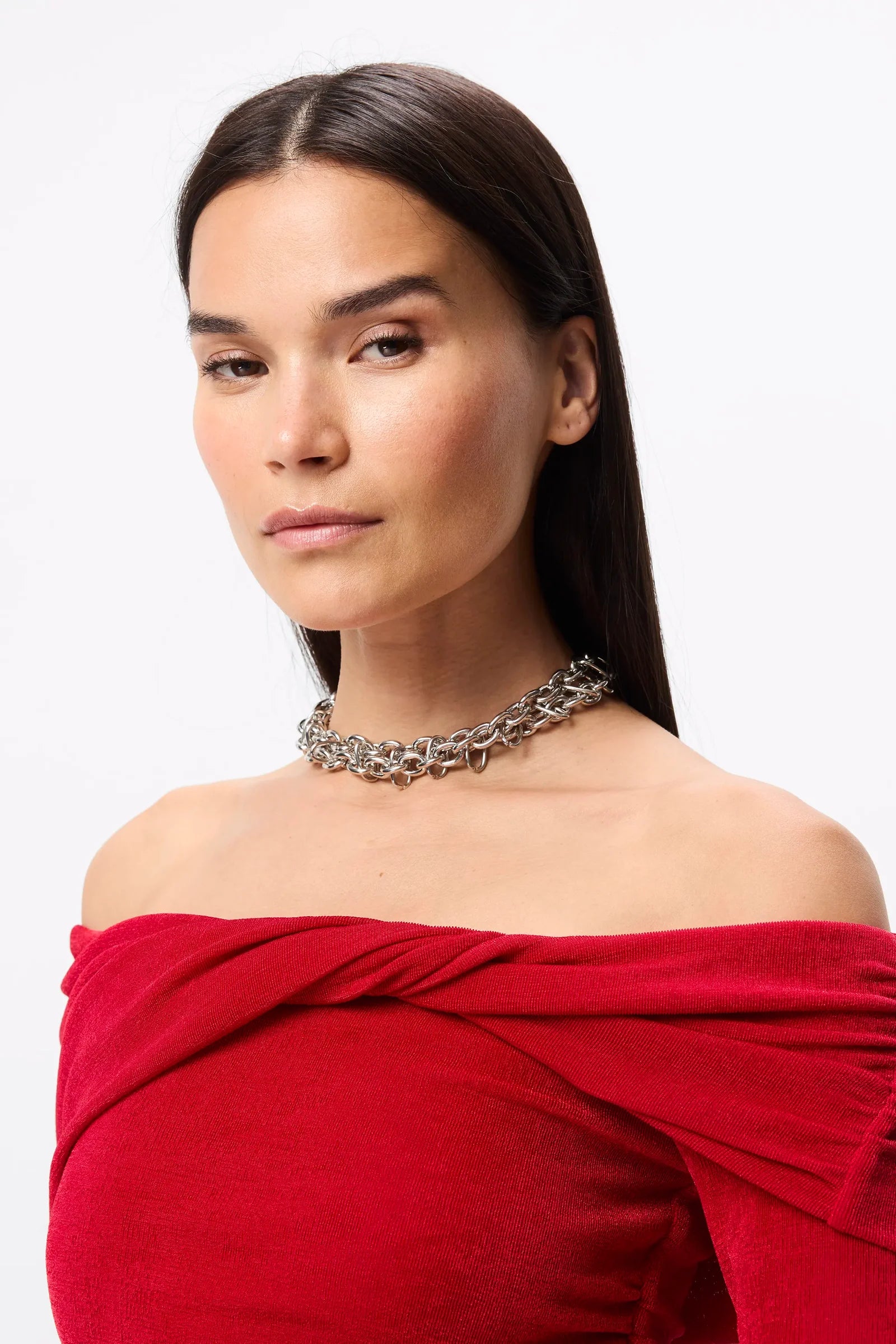 Olympia top, rouge