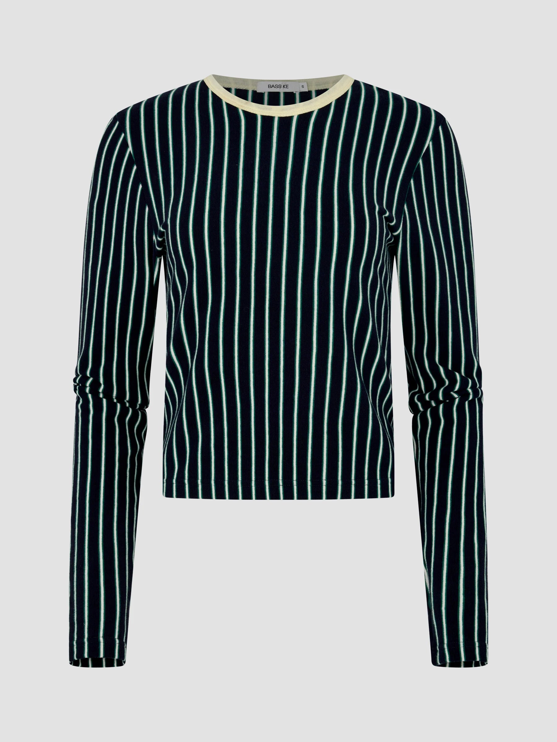 Stripe V-Neck Long Sleeve Baby T-Shirt