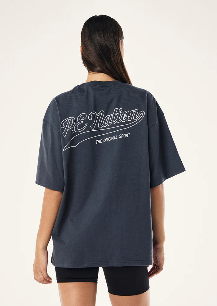 Powerplay tee, marine blue