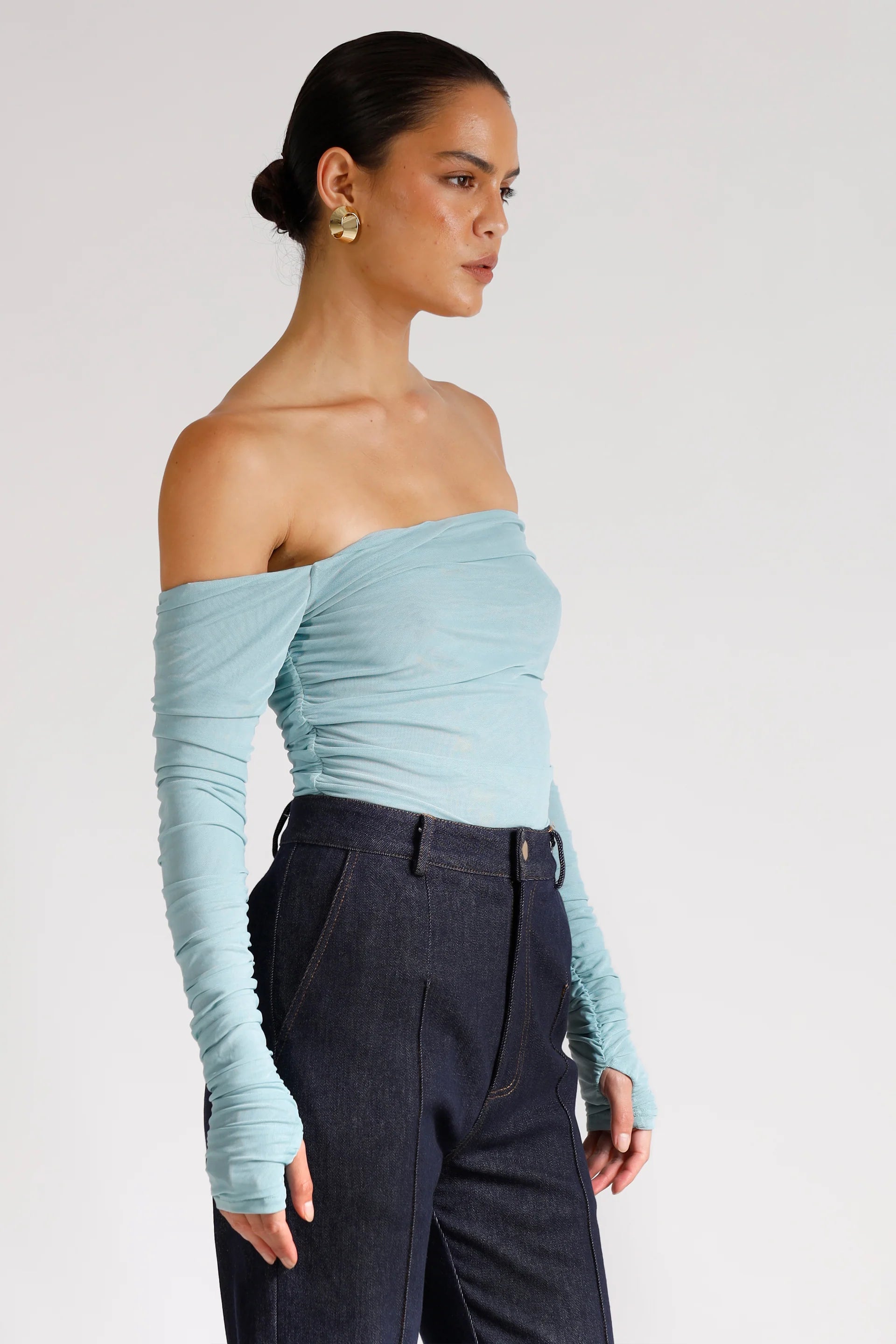 echo top, sky blue
