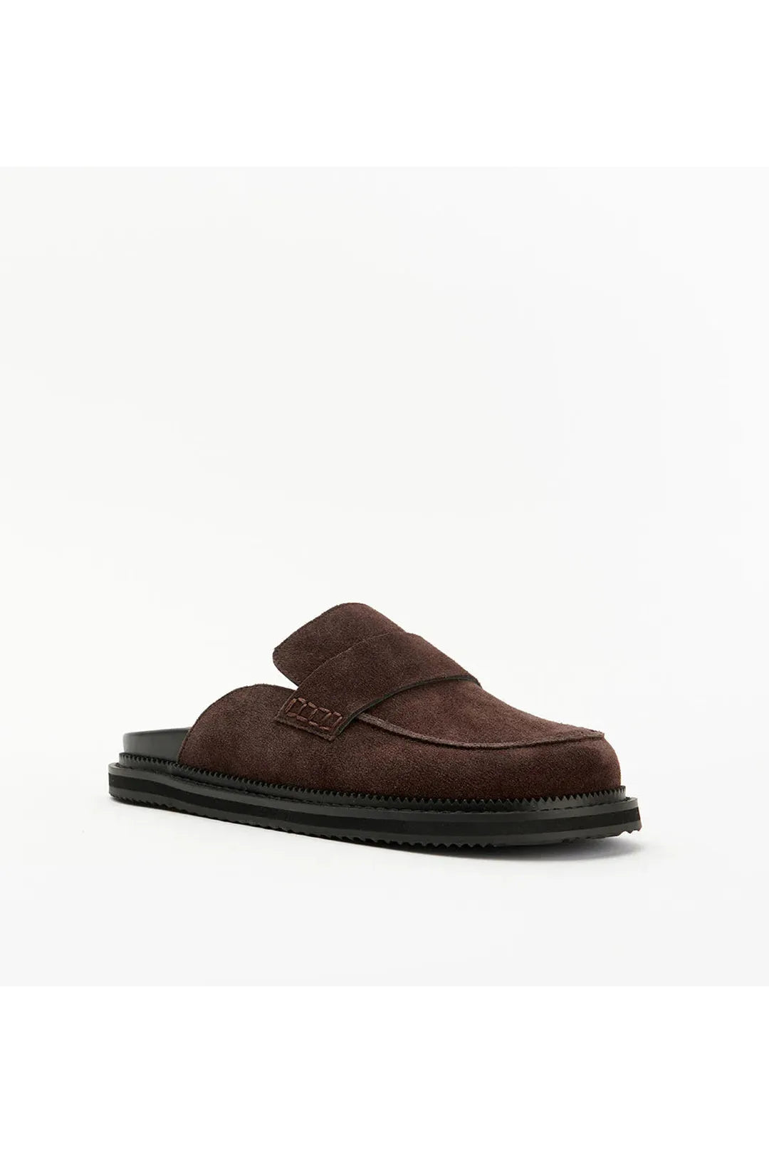 Paula, choc suede