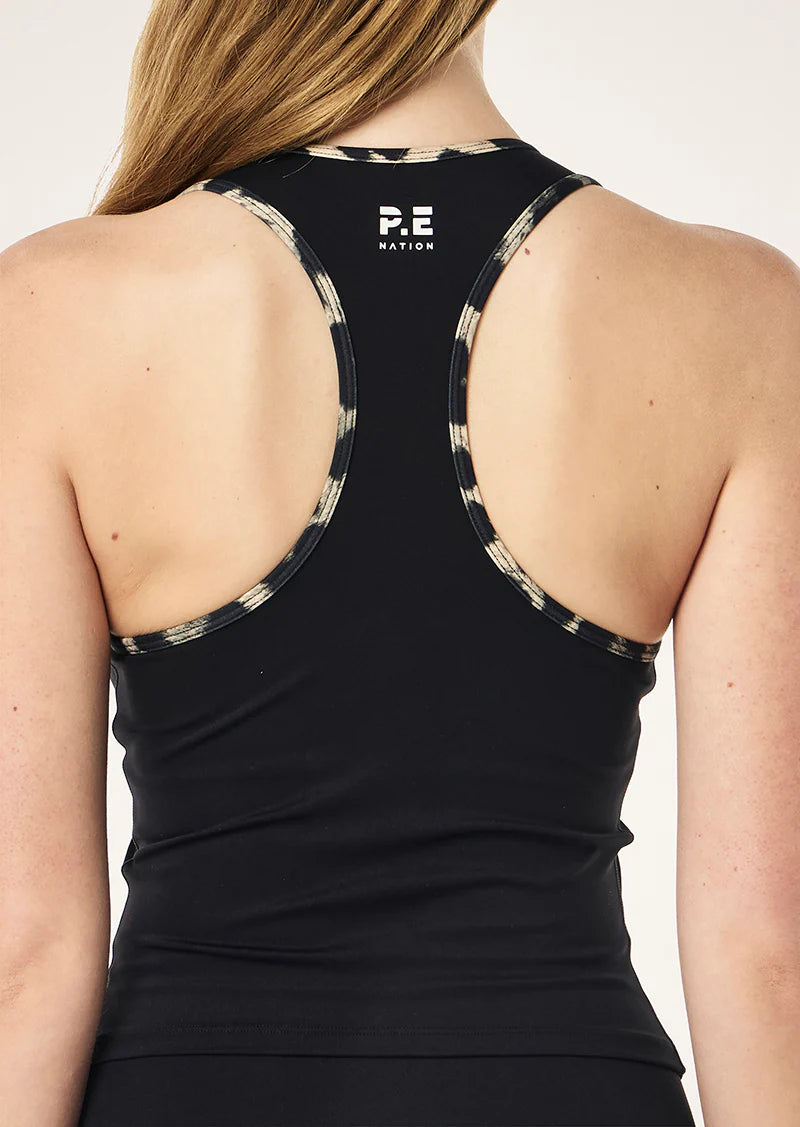 Renewal tank, black & leopard