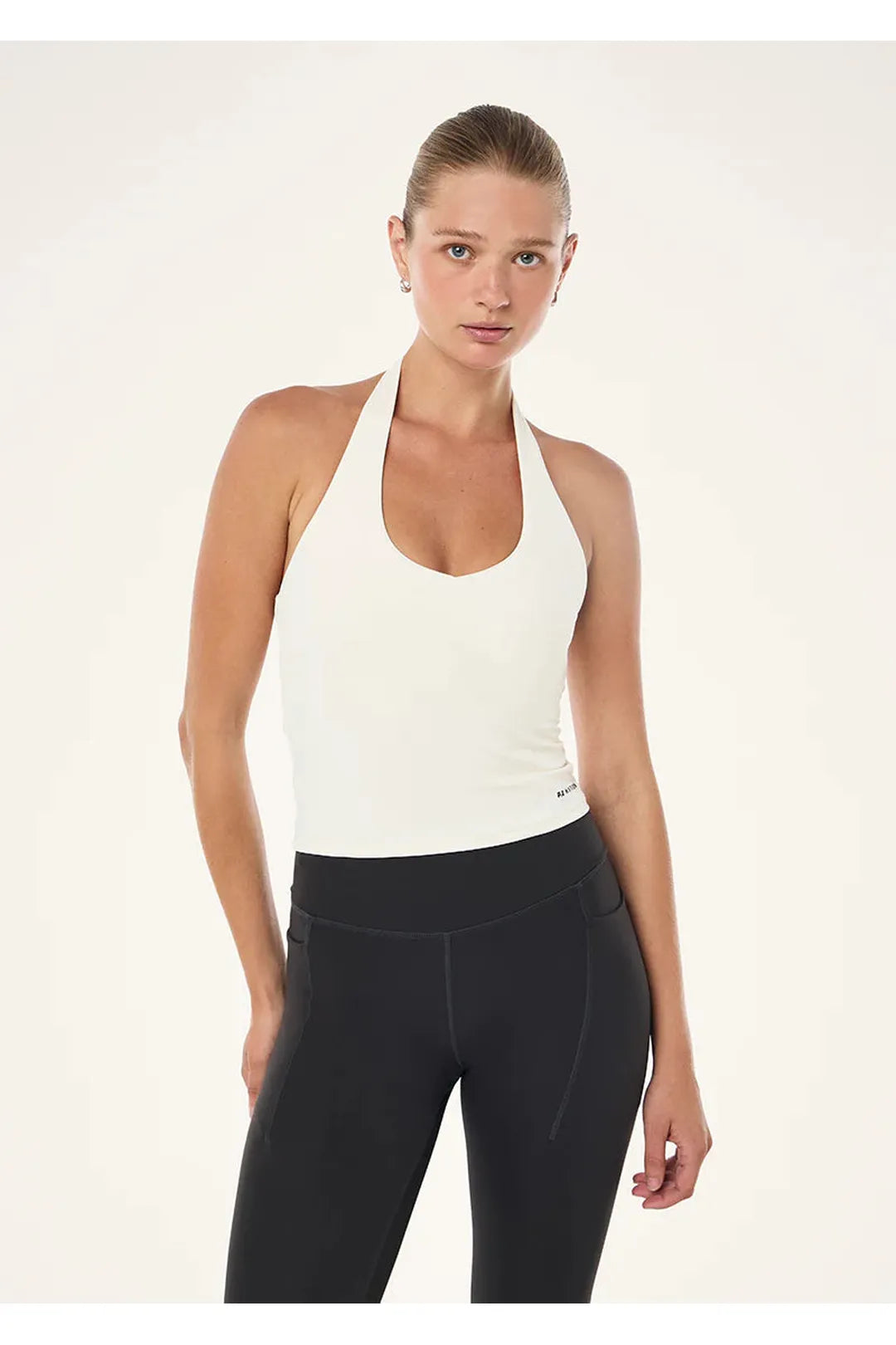 Reset halter tank, whisper white