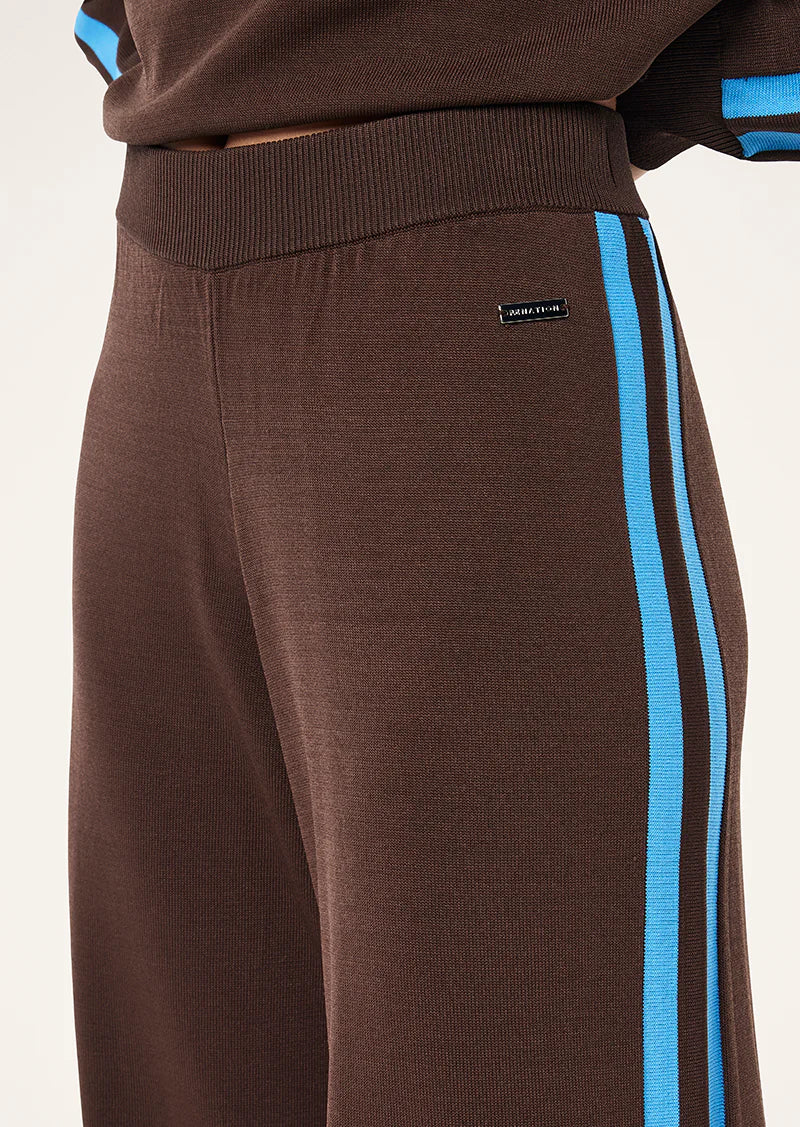 Retreat knit pant, coffee/marina