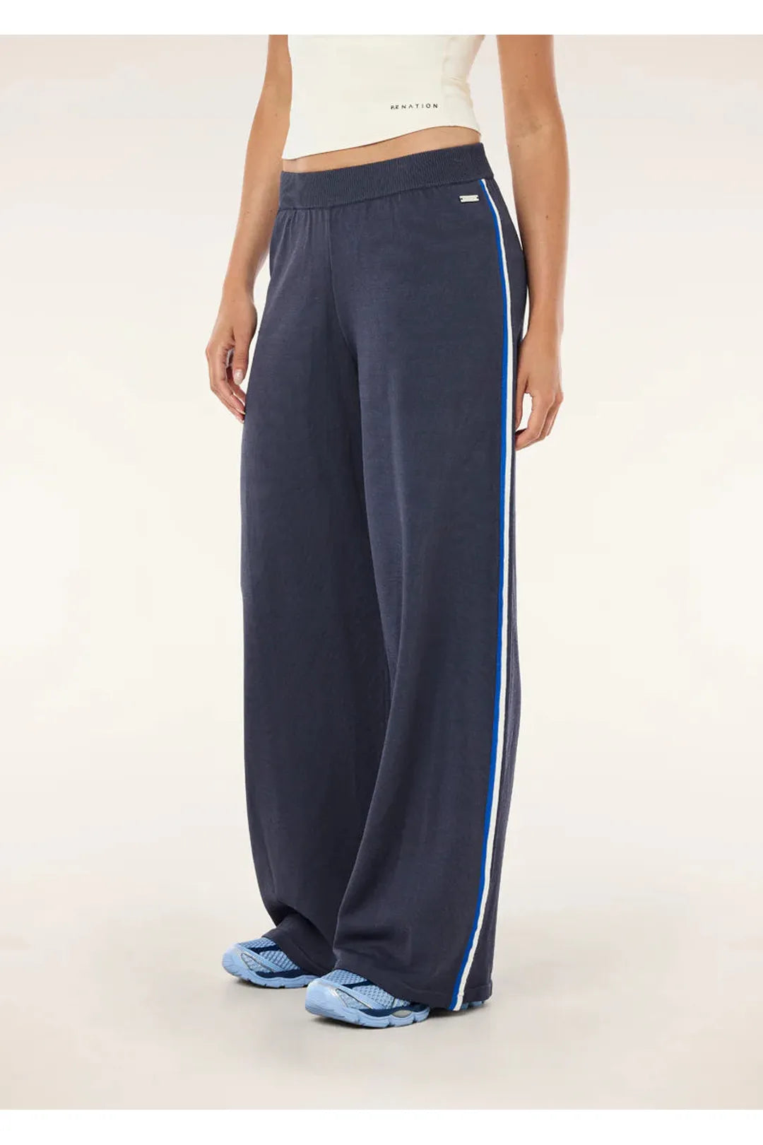 Reatreat knit pant, marine blue