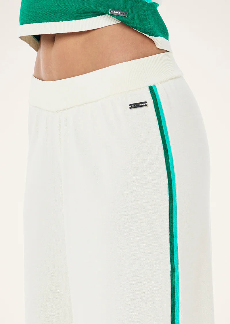 Retreat knit pant, whisper white