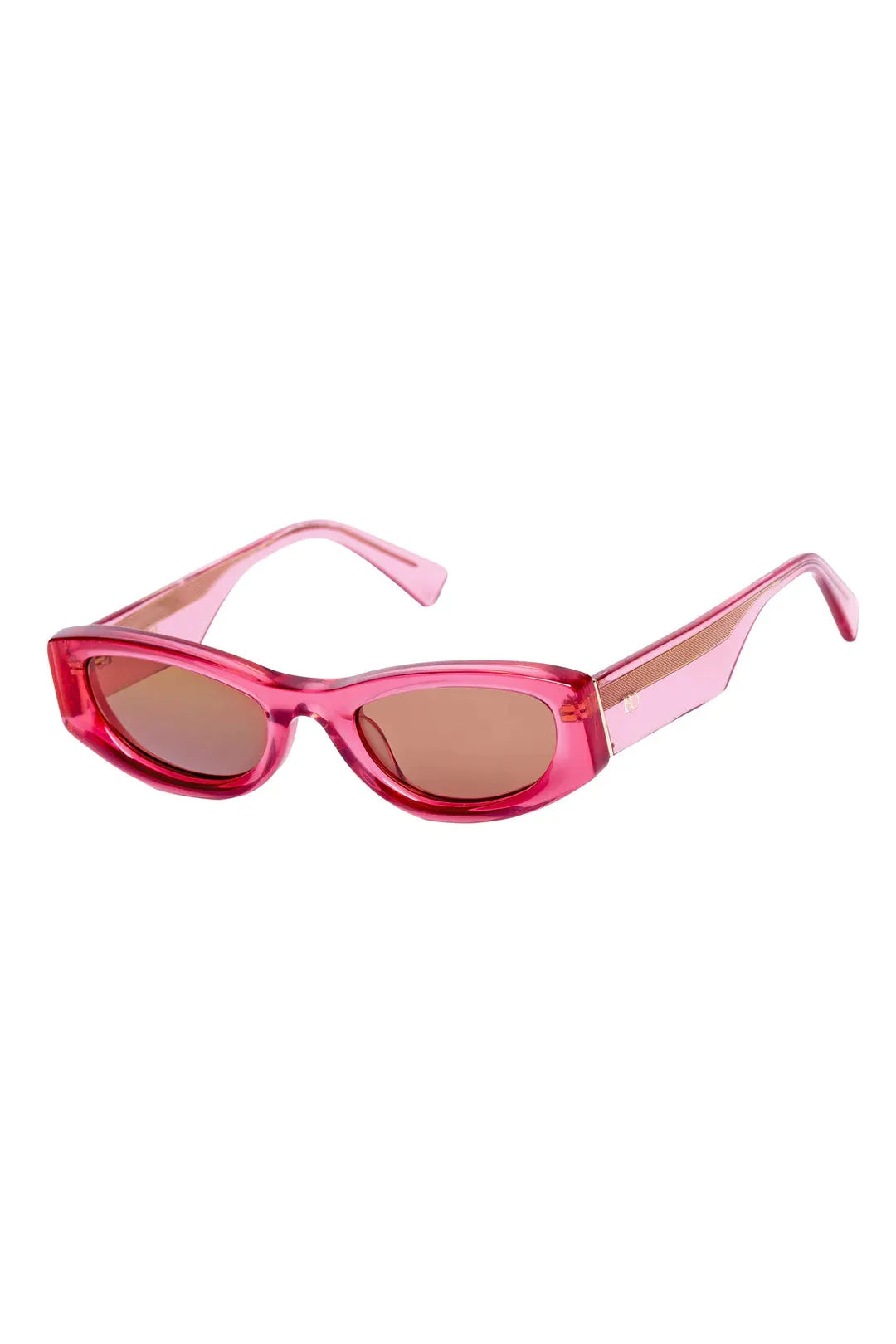 Rza ft transparent pink with brown lens