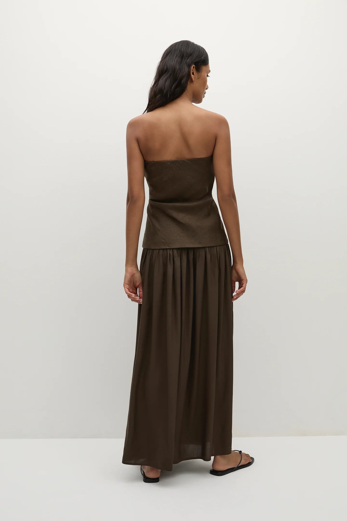 Hedy maxi dress, forest
