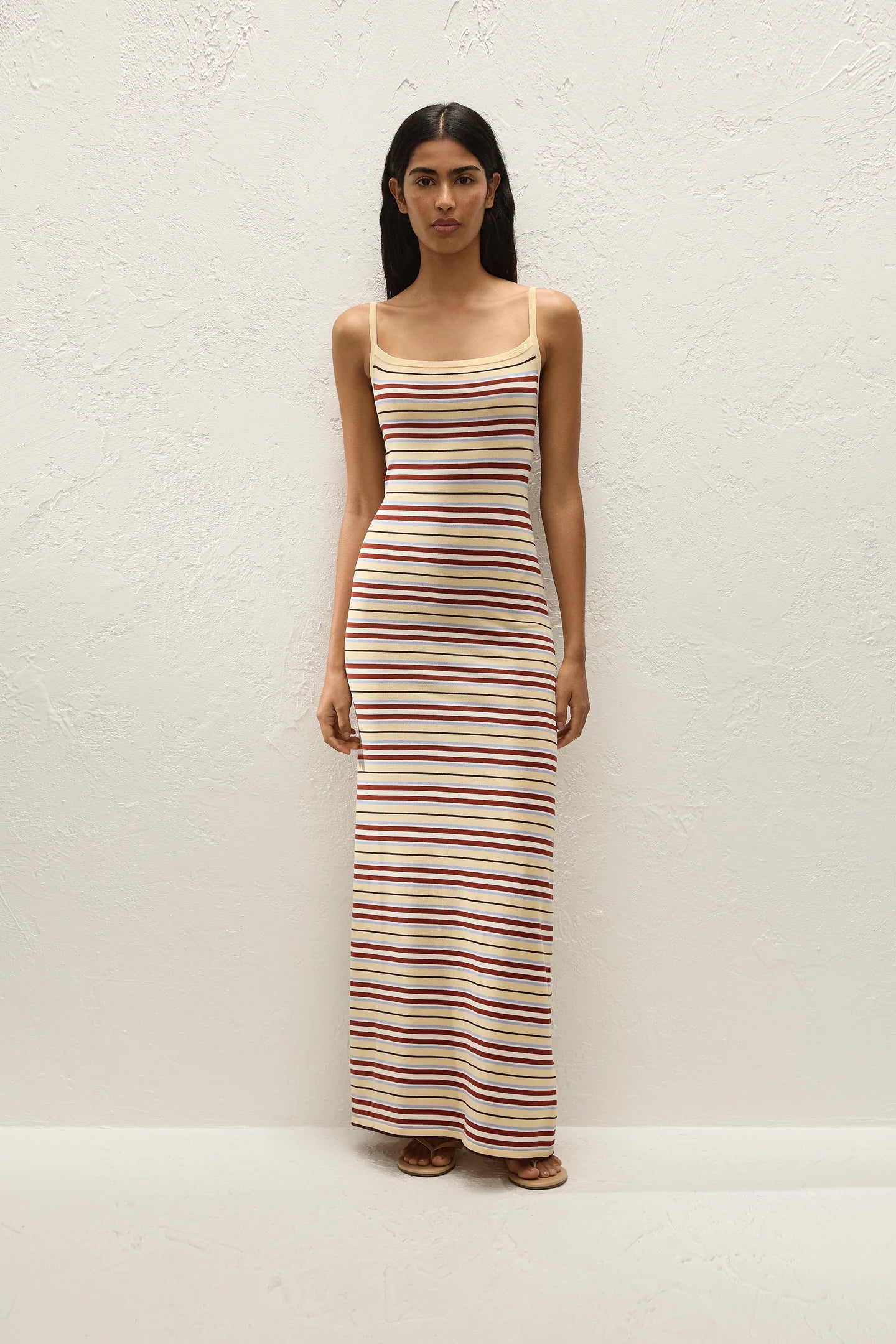 Doris Maxi Dress, Cila Stripe Butter