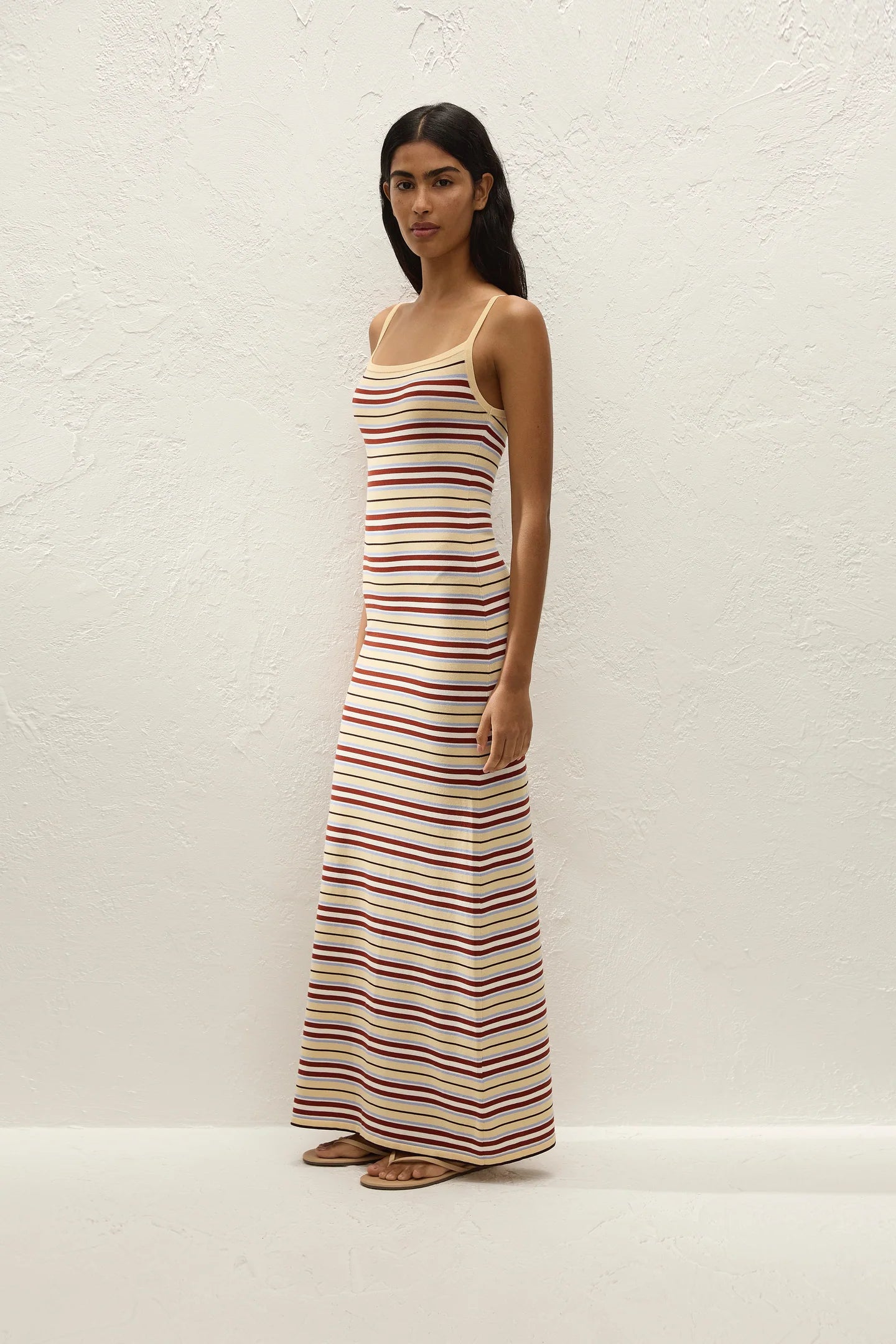 Doris Maxi Dress, Cila Stripe Butter