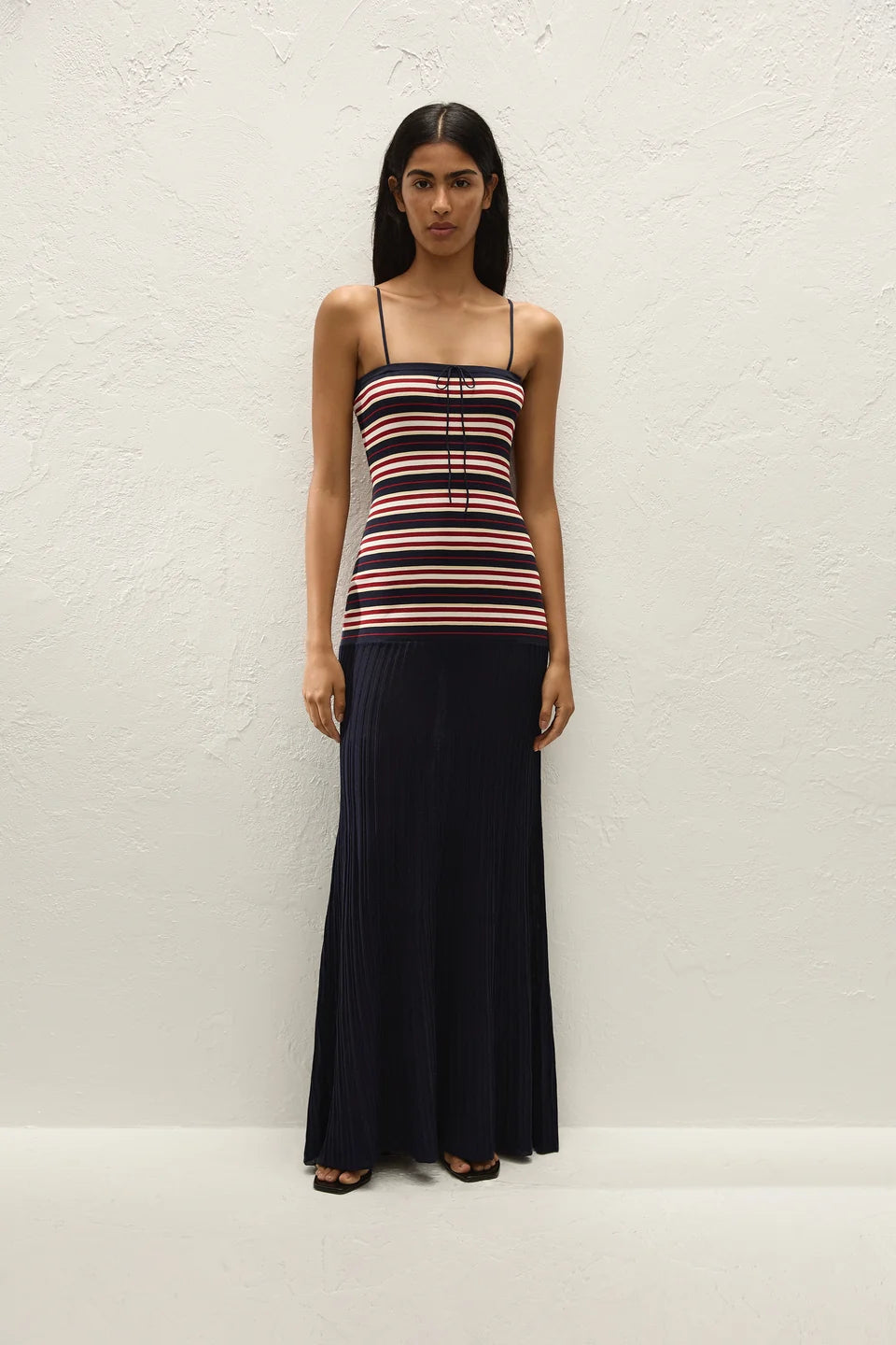 Doris Maxi Dress, Cila Stripe Navy