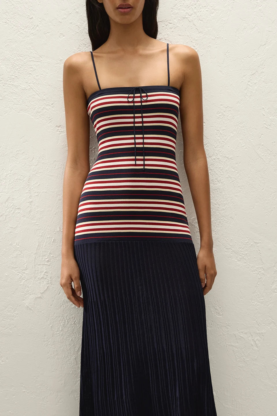 Doris Maxi Dress, Cila Stripe Navy