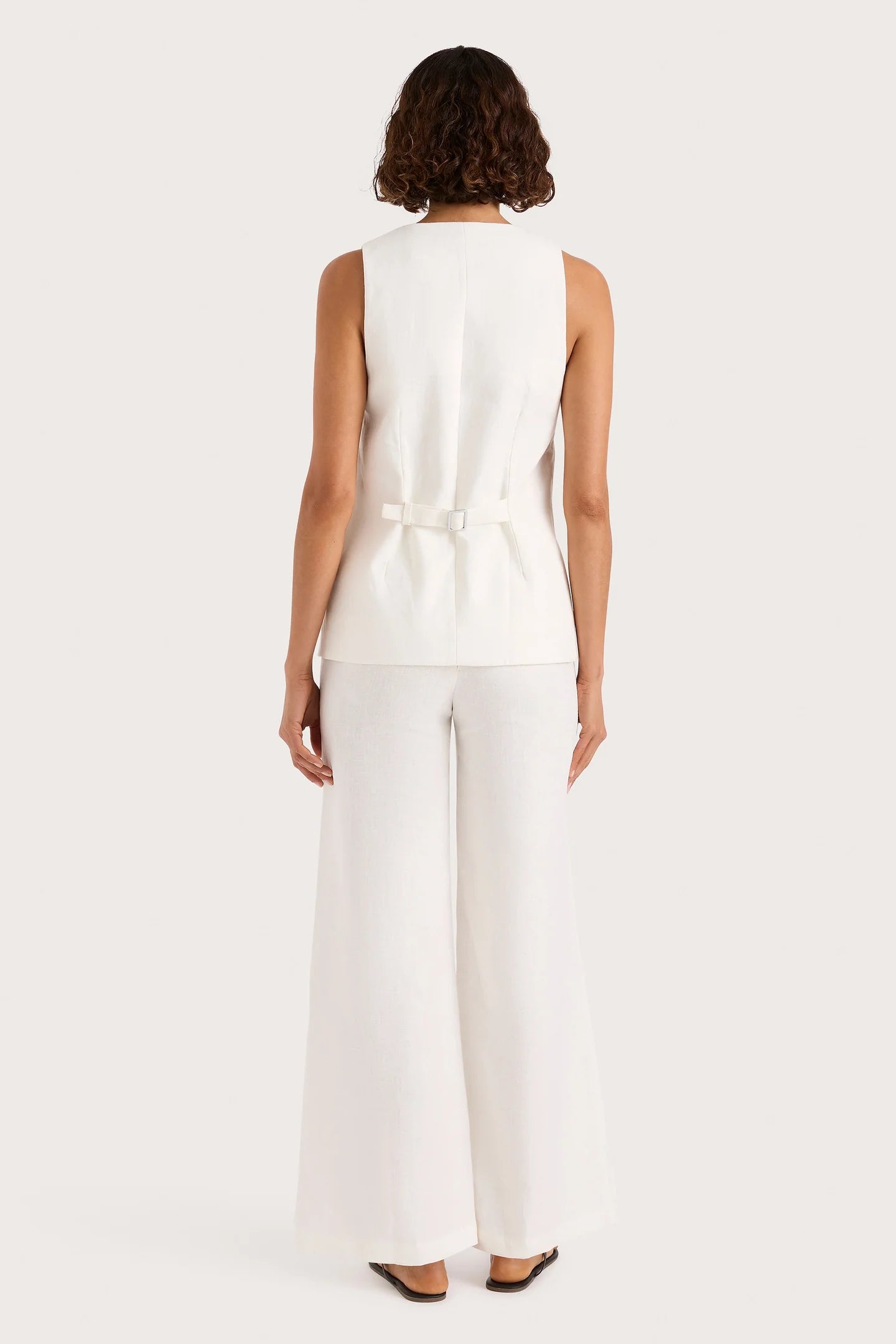 Jackie vest, white