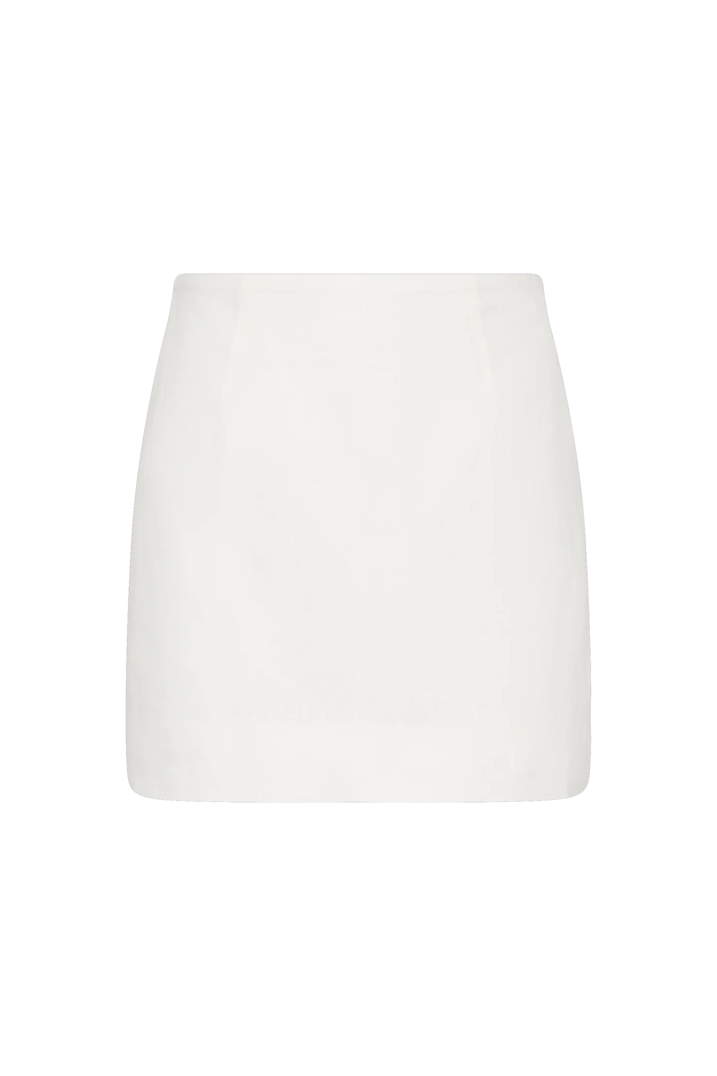 Jane mini skirt, white