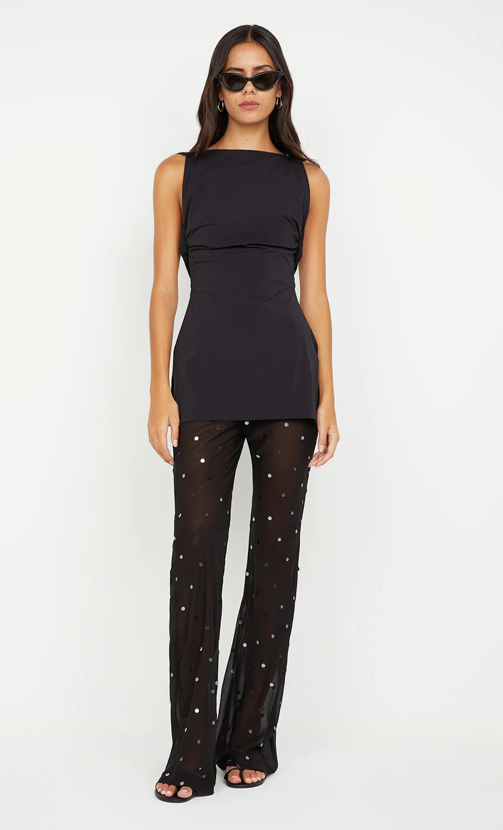 Arielle pant, black sequin