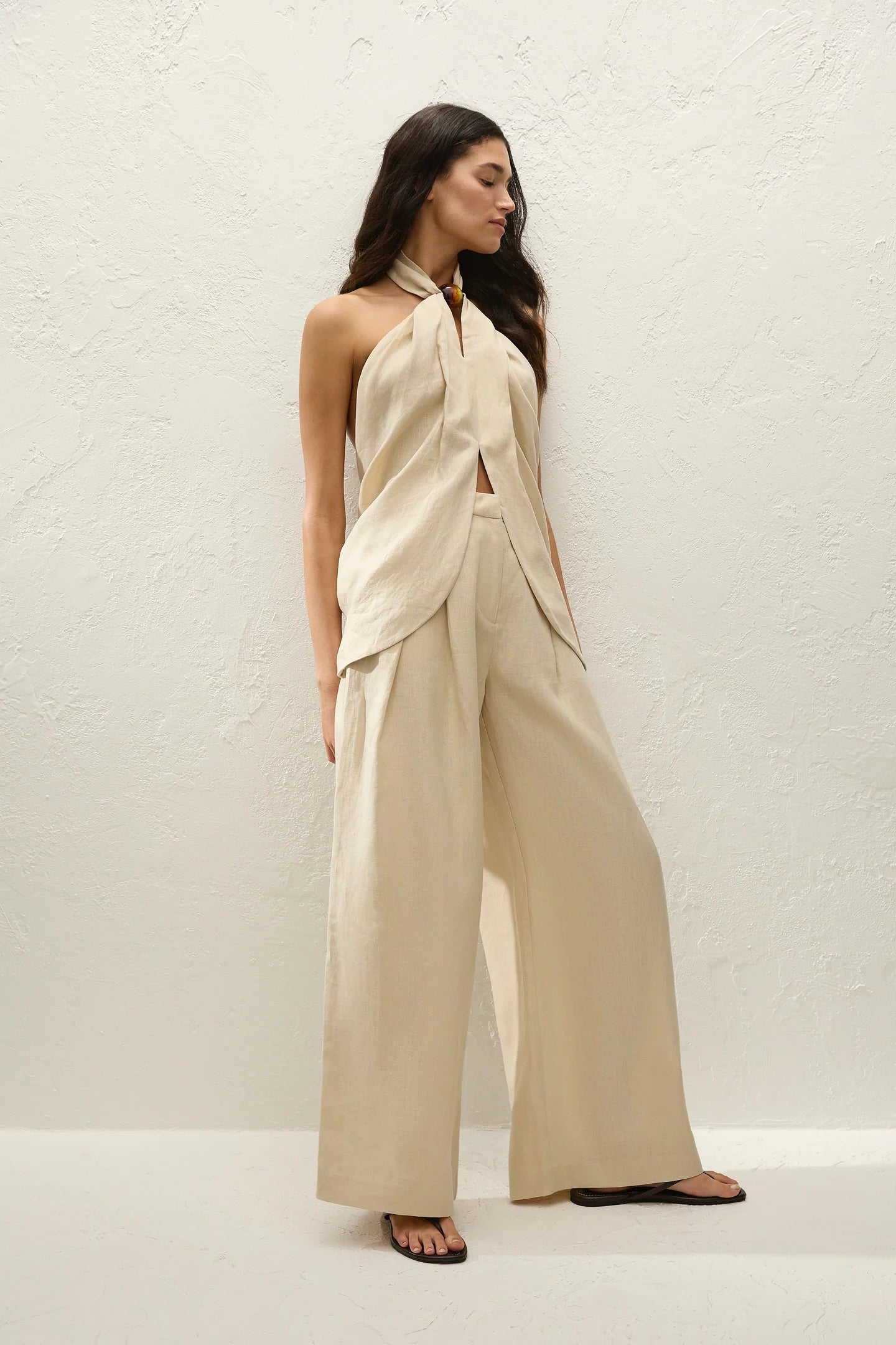 Biba halter top, panna