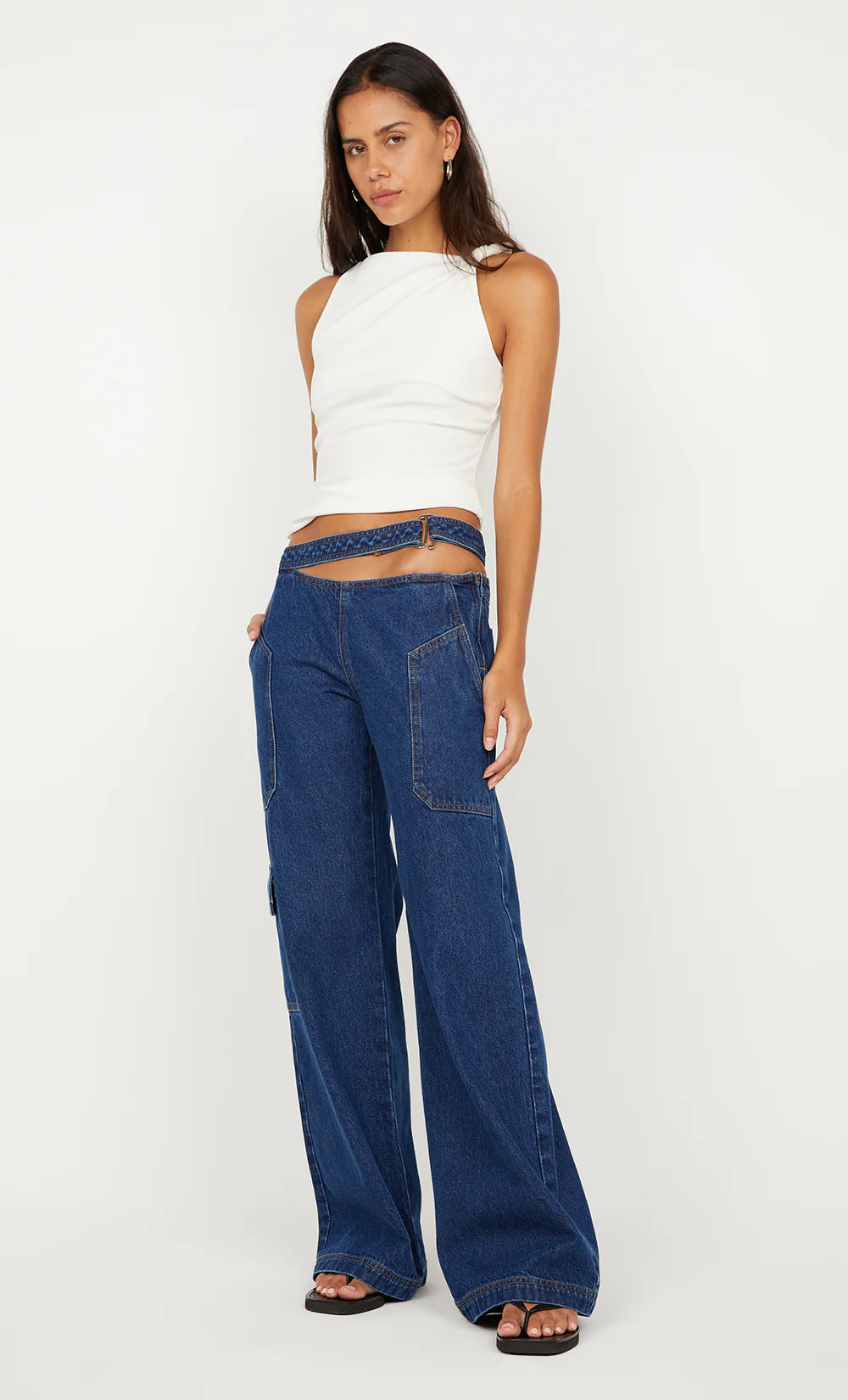 Ione Asym top, Ivory