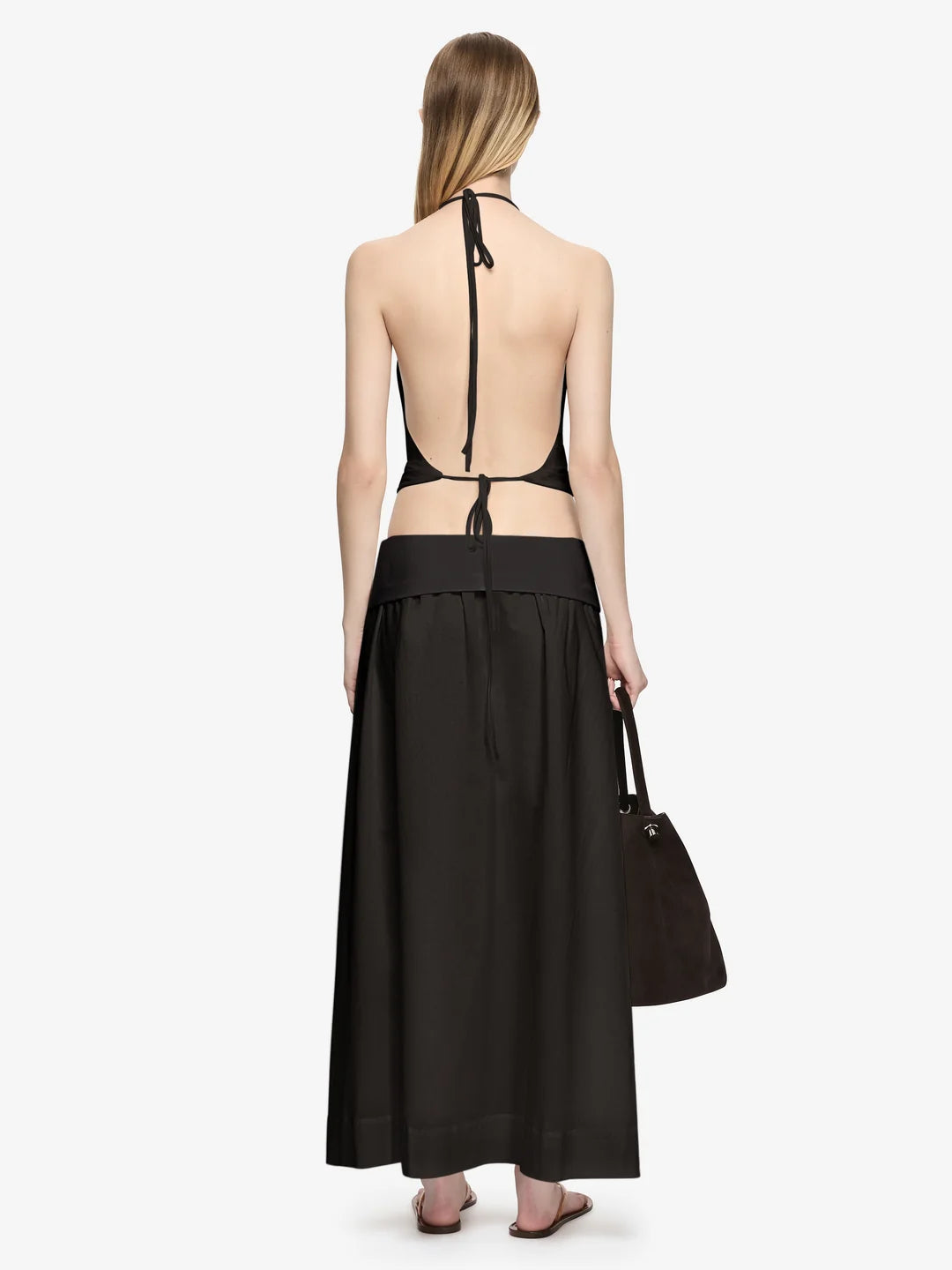 Ari halter top, slate