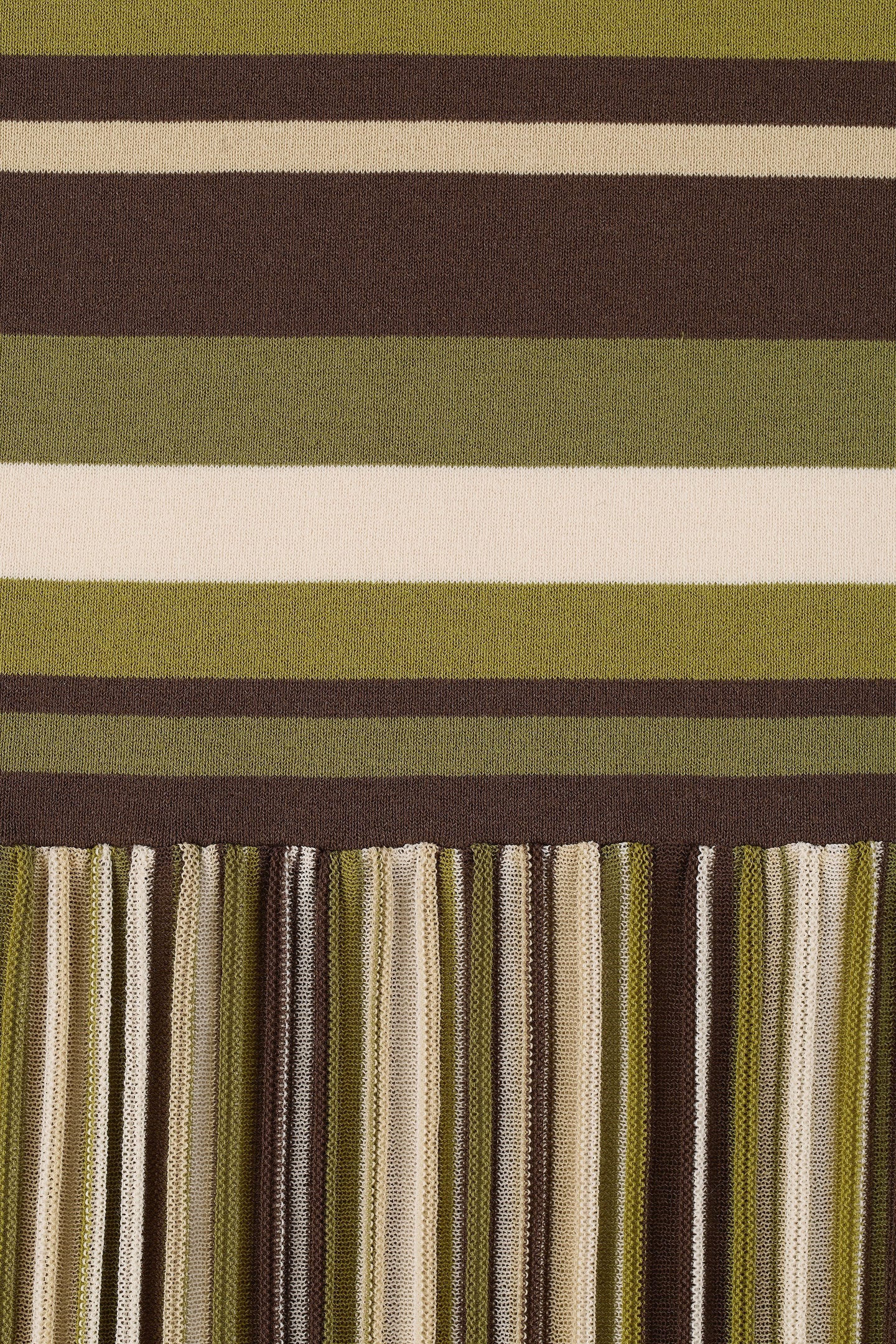 Essenia Knit Dress, Espresso Pine Stripe