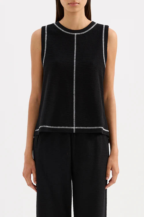 Sutton tank, black