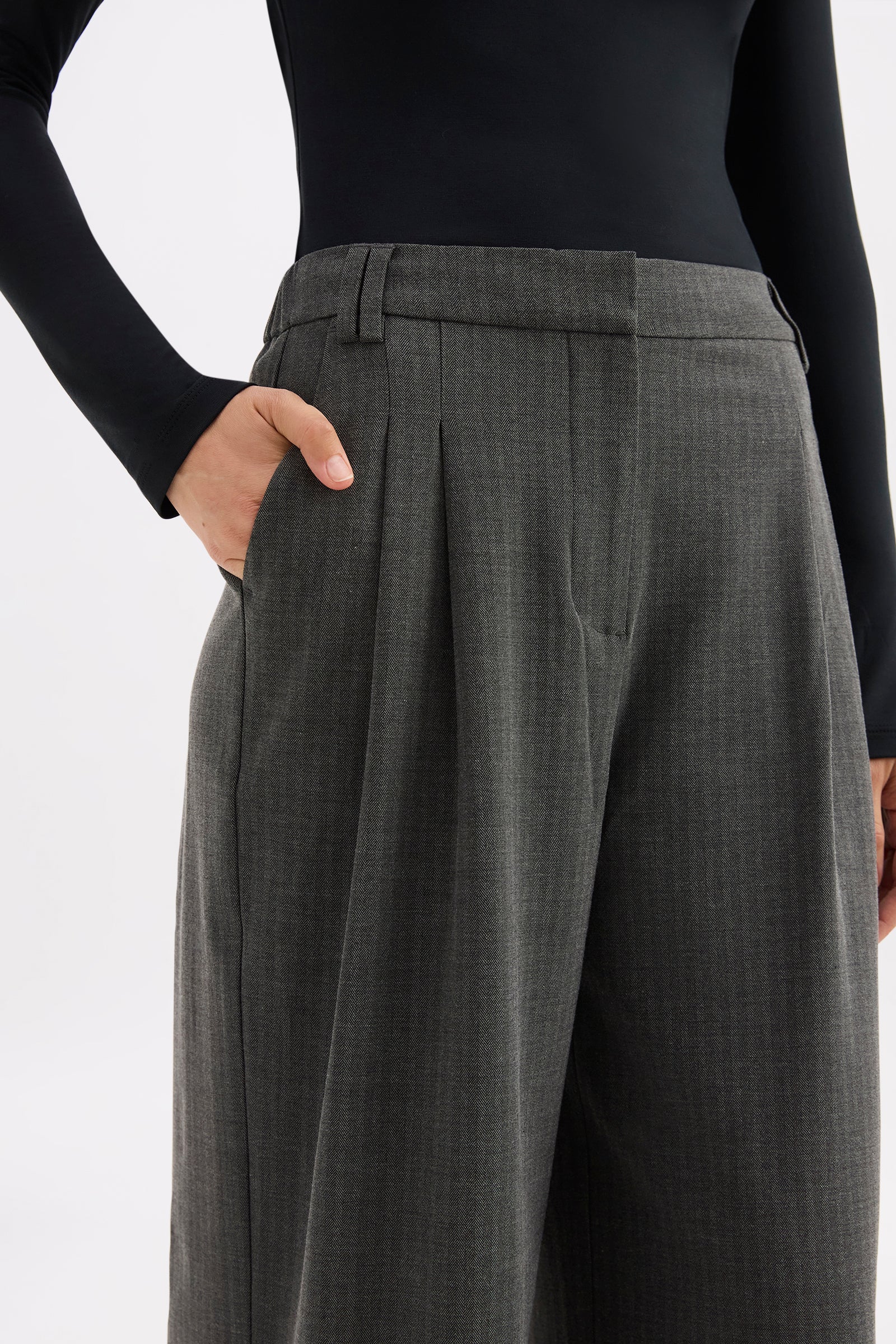 Fosca pant, charcoal
