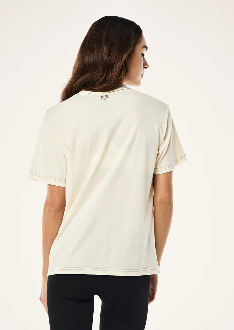 Shift tee, whisper white