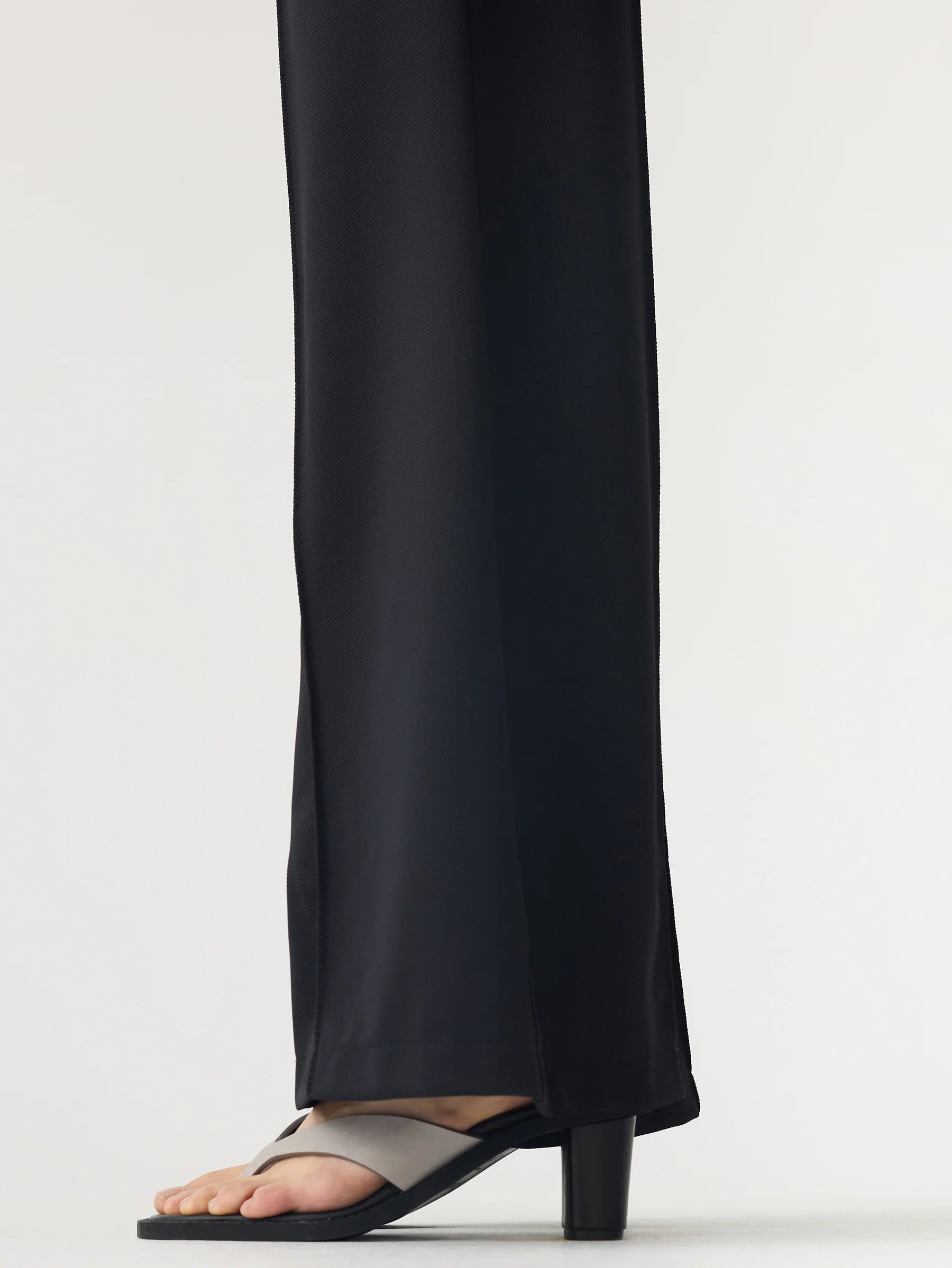 Refined Pinstitch Pant, Black