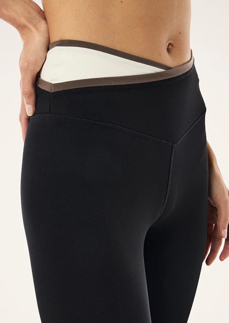 Status full length legging, walnut/brown