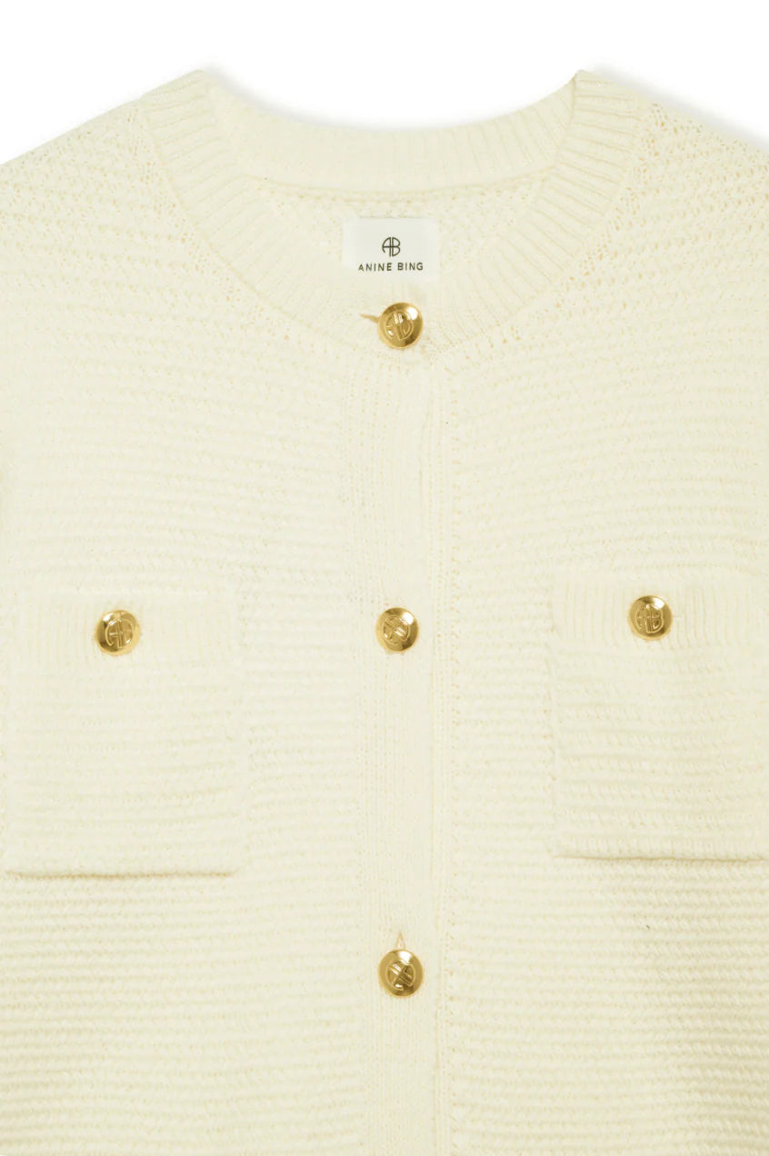 Christa cardigan, ivory