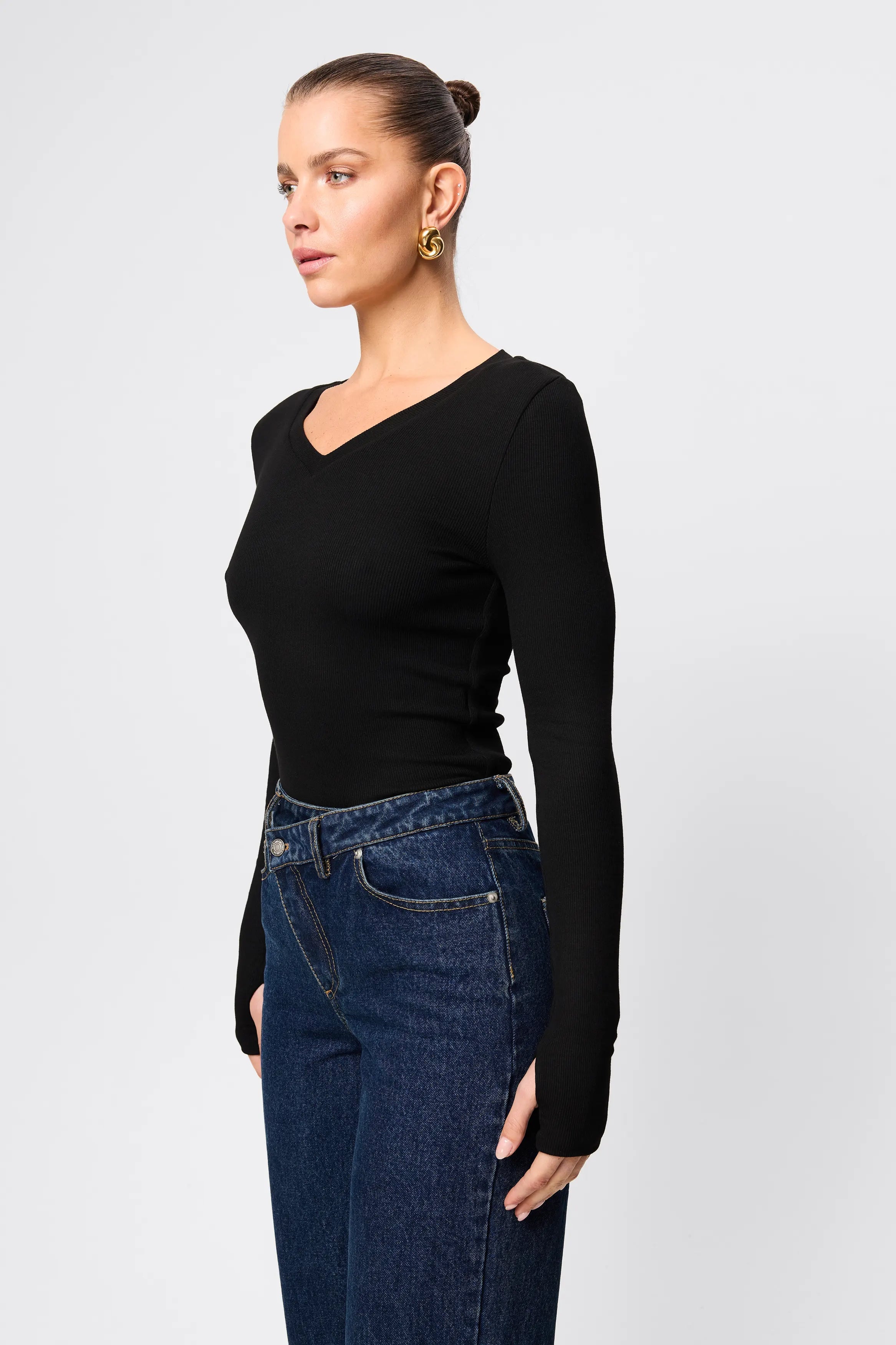 Sedona top, black