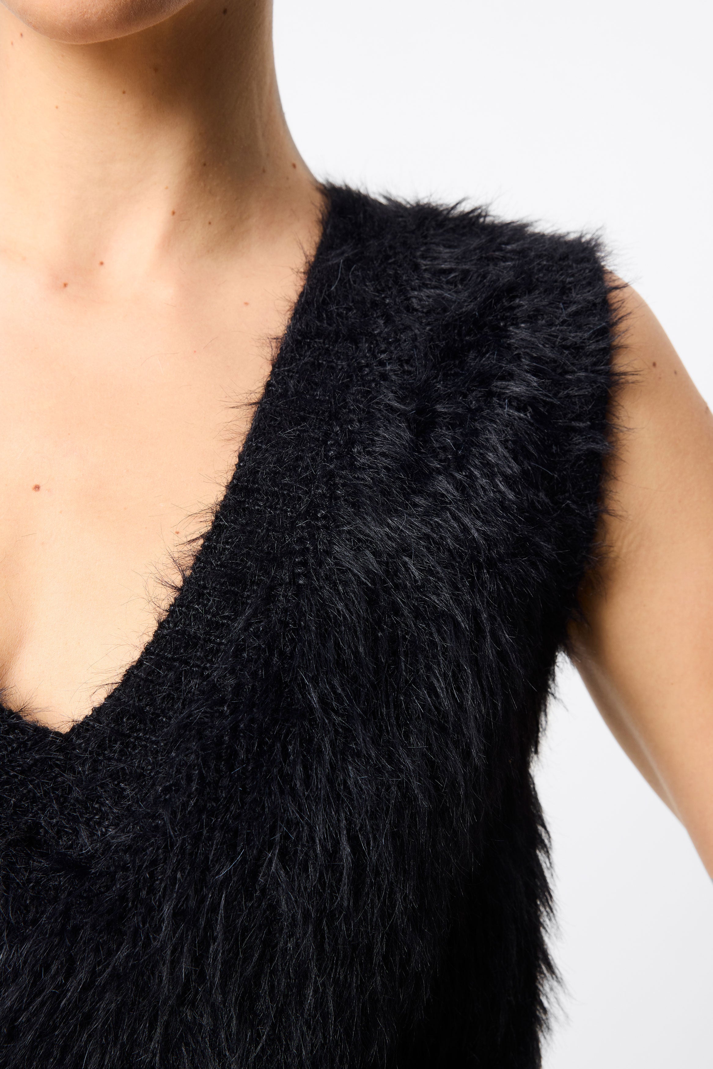 slumber vest, black
