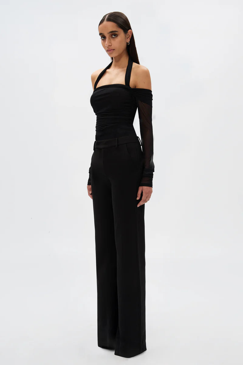The sonnet mesh top, black