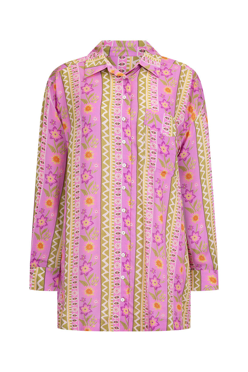 Goldie shirt, desert rose