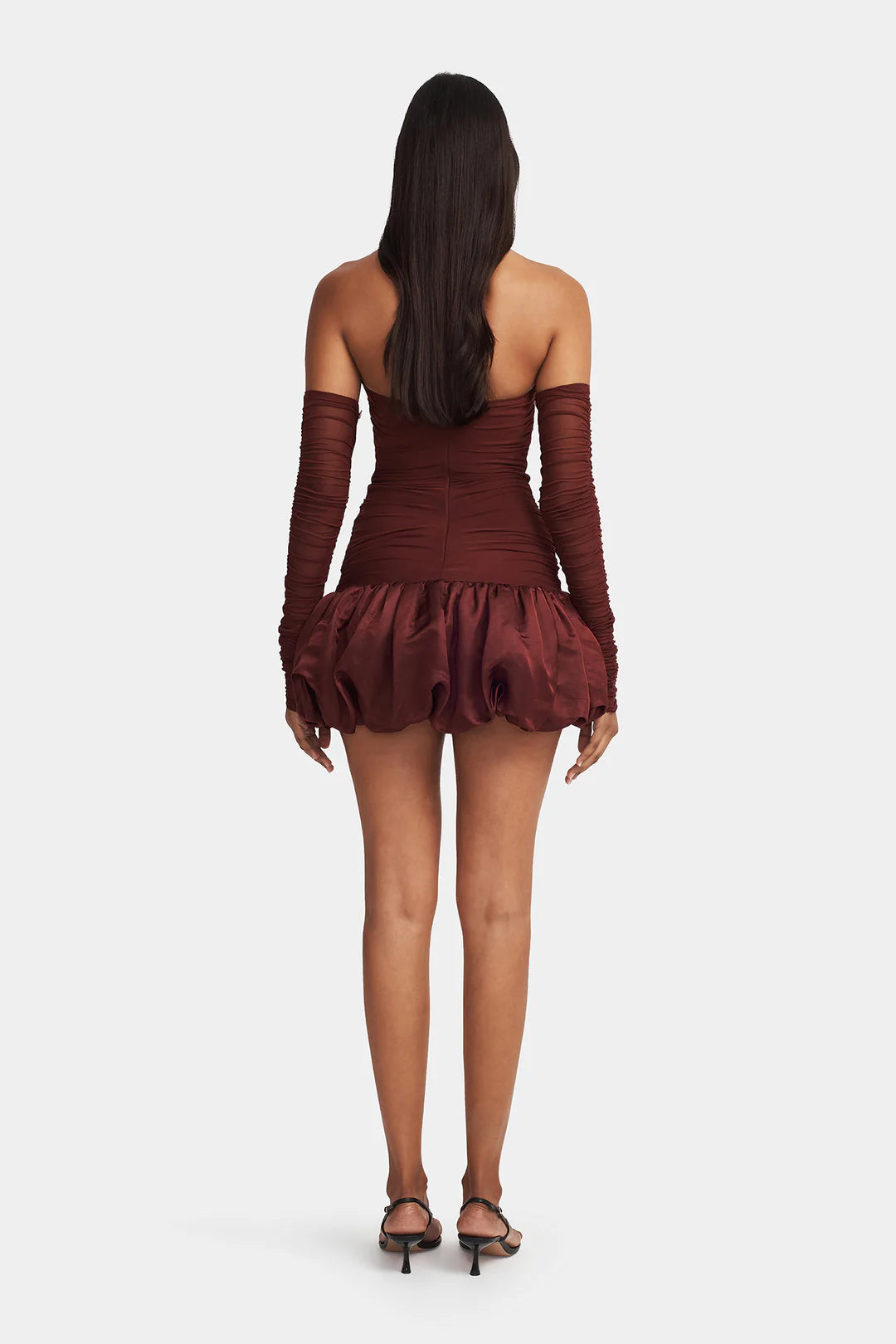Taglioni dress, cabernet